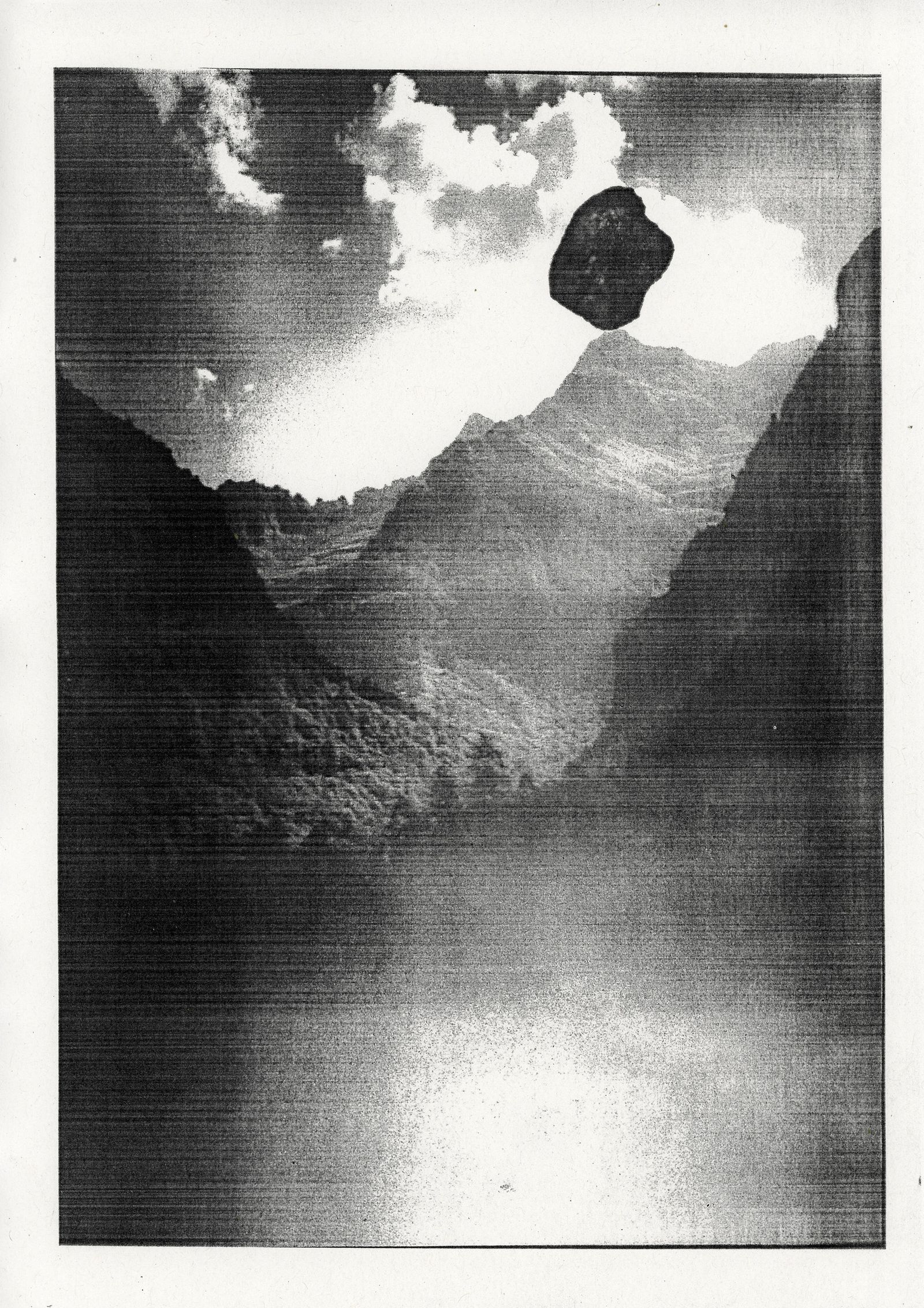 © Santiago Martinez - A4, Laser instant photograph