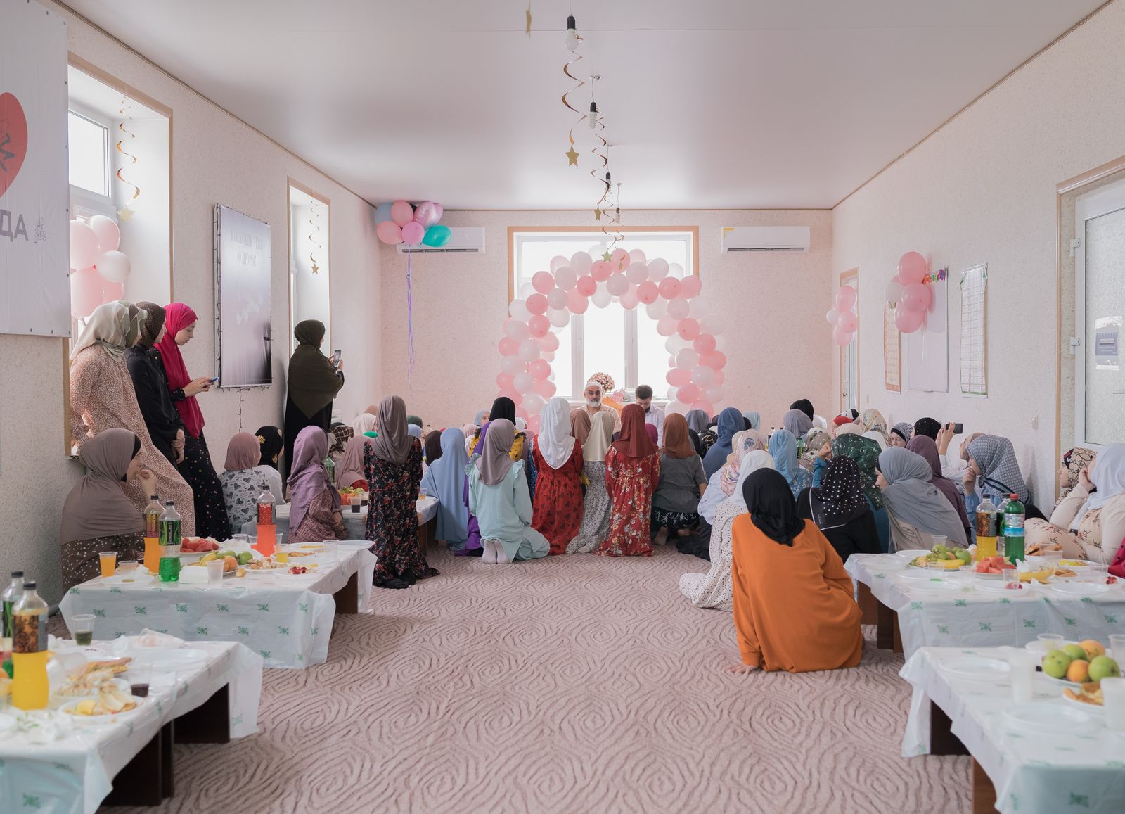 © Gadjieva Madina - The madrasa students in the village of Tarki are listening to the Imam's sermon.