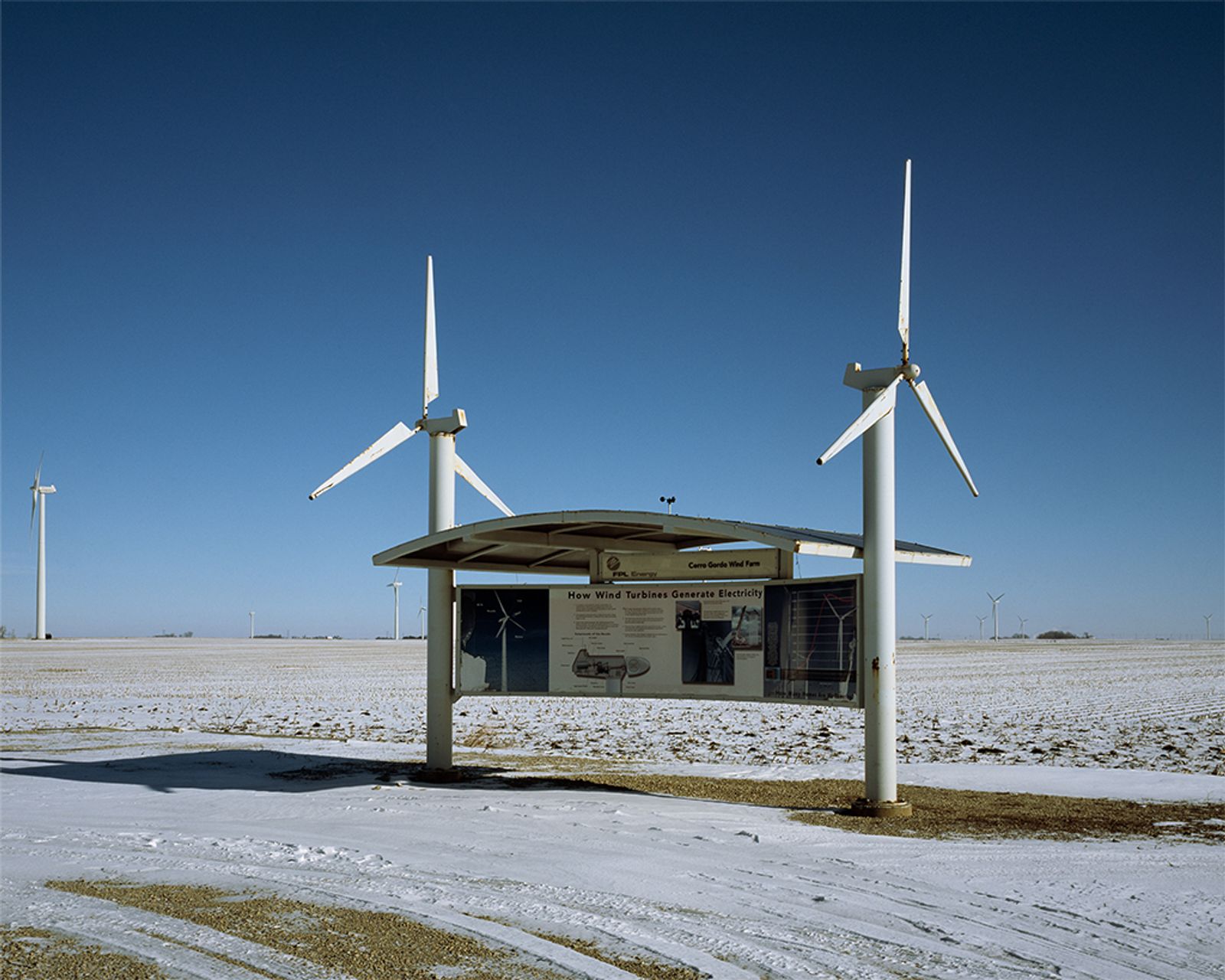© Bryan Steiff - Information Kiosk, Cerro Gordo Wind Farm, Ventura, Iowa, 2013