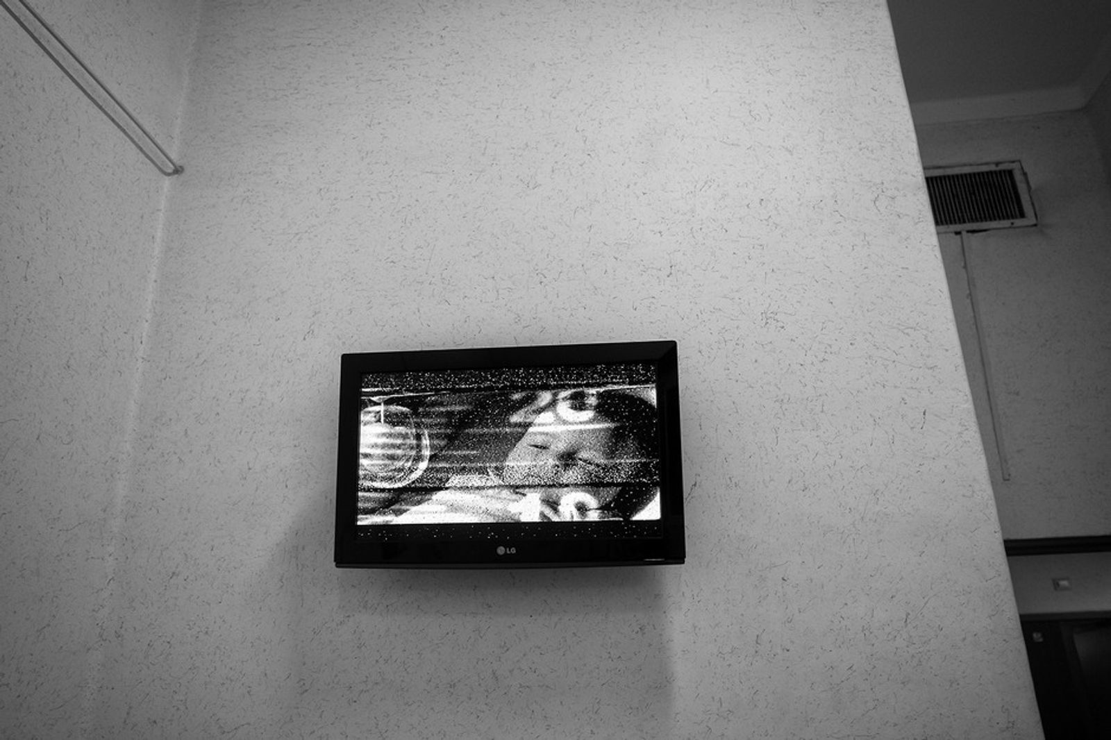 © Khashayar Sharifaee - A TV in a hospital that my grandfather was hospitalized, showing born of a baby.