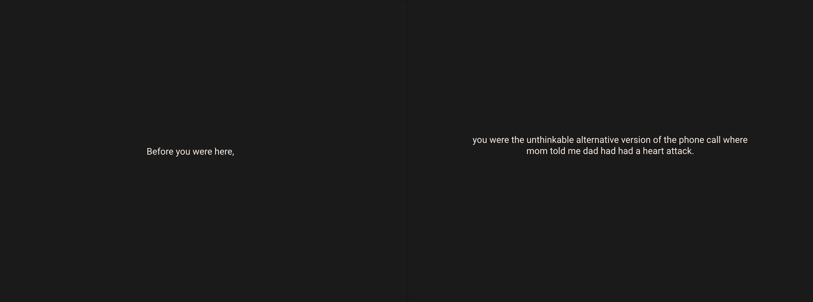© Amanda Magnani - Image from the YOU WERE LOVE(D) BEFORE YOU WERE HERE photography project
