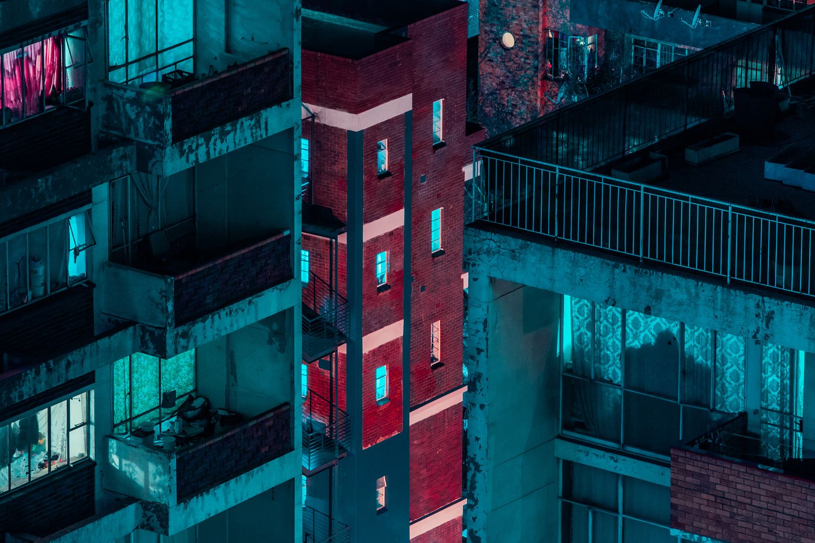 © Elsa Bleda - Image from the Nightscapes: Johannesburg photography project