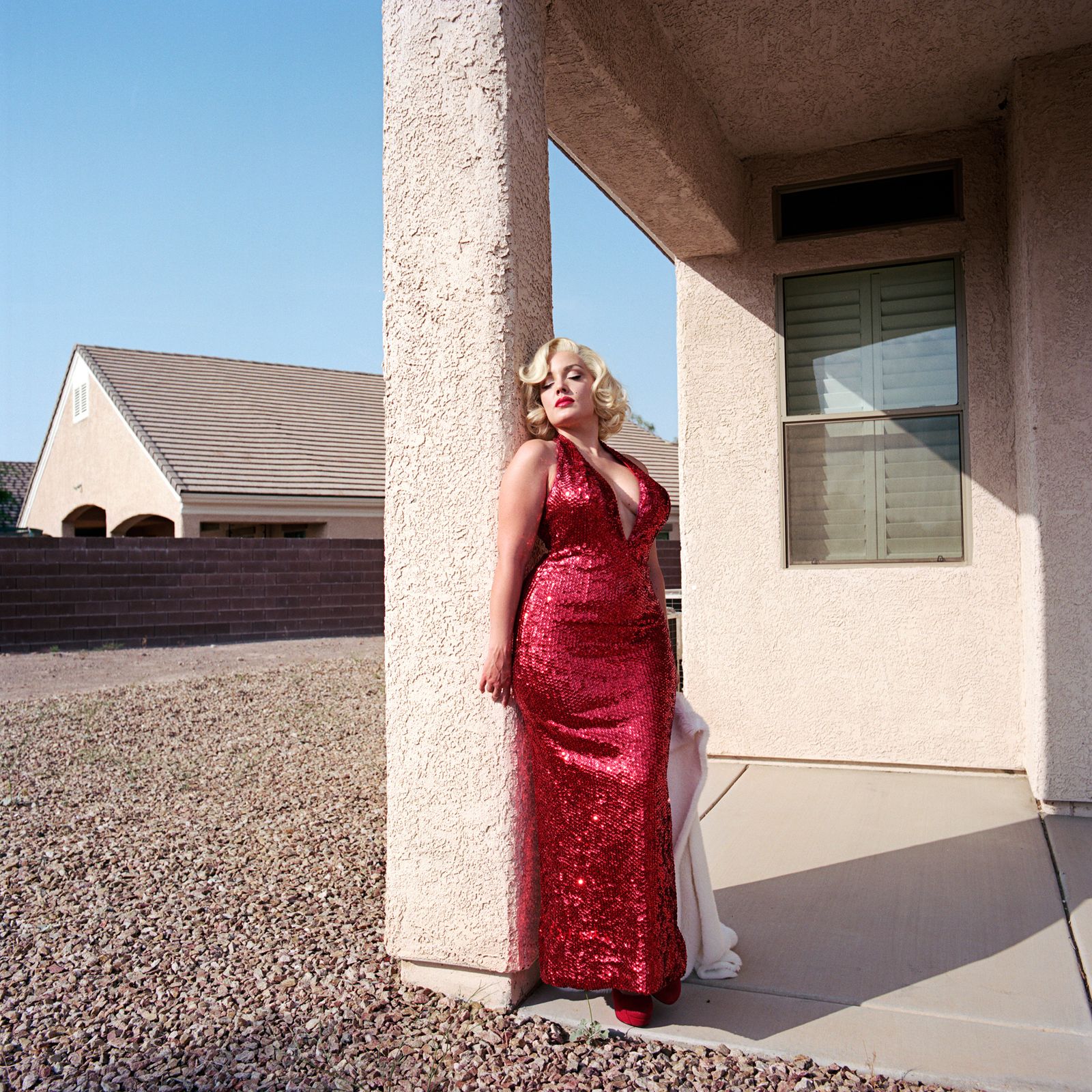 © Emily Berl - Jami as Marilyn Monroe, Henderson, NV, 2013.