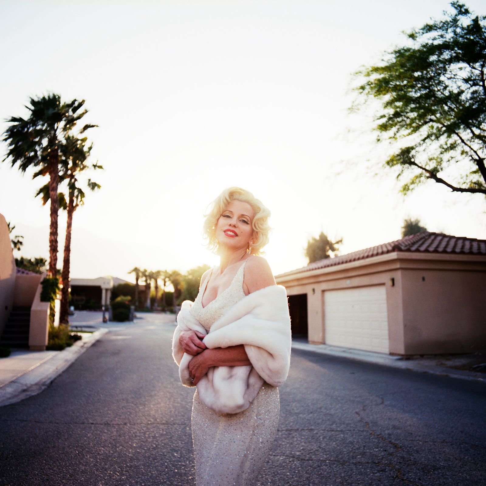 © Emily Berl - Gailyn as Marilyn Monroe, Palm Springs, CA, 2013.