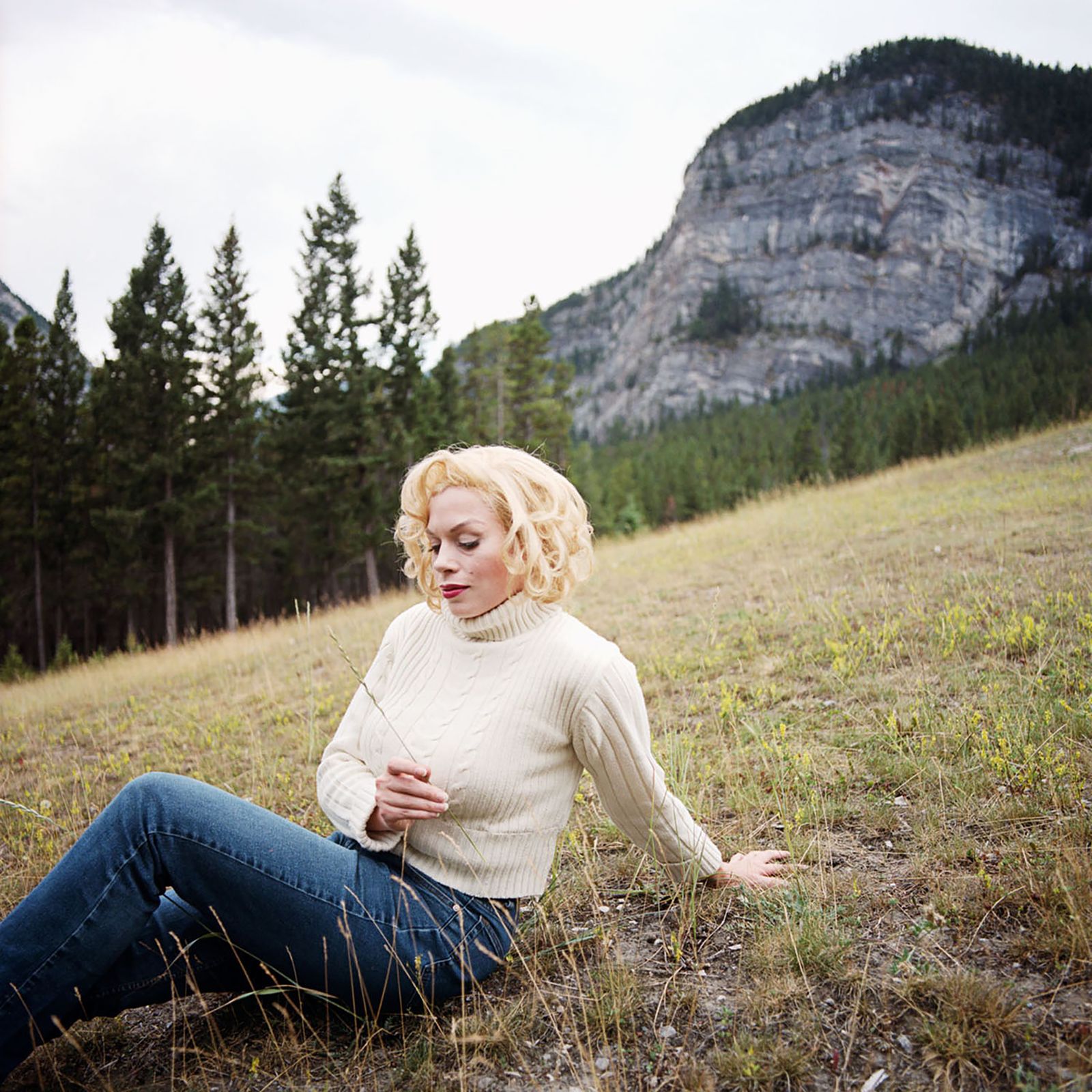 © Emily Berl - Nadine as Marilyn Monroe, Banff, Canada, 2014.