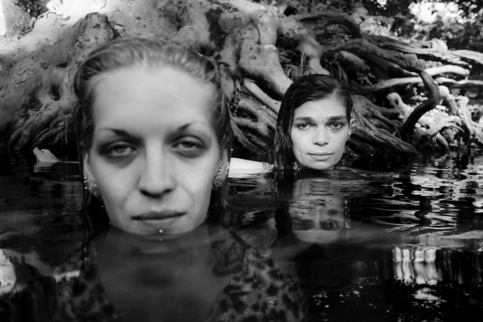 © Caleb Stein - Emily & Belinda. The Watering Hole. 2018.