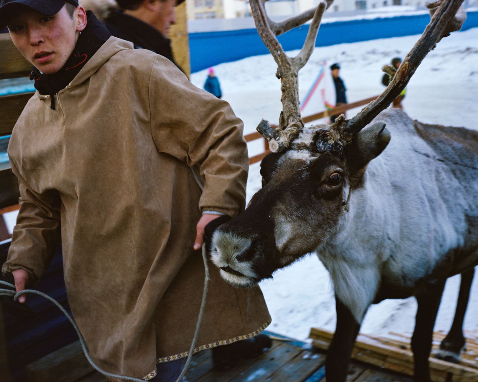 © alexis pazoumian - A participant of these reindeer races. From Yakutsk © Alexis Pazoumian