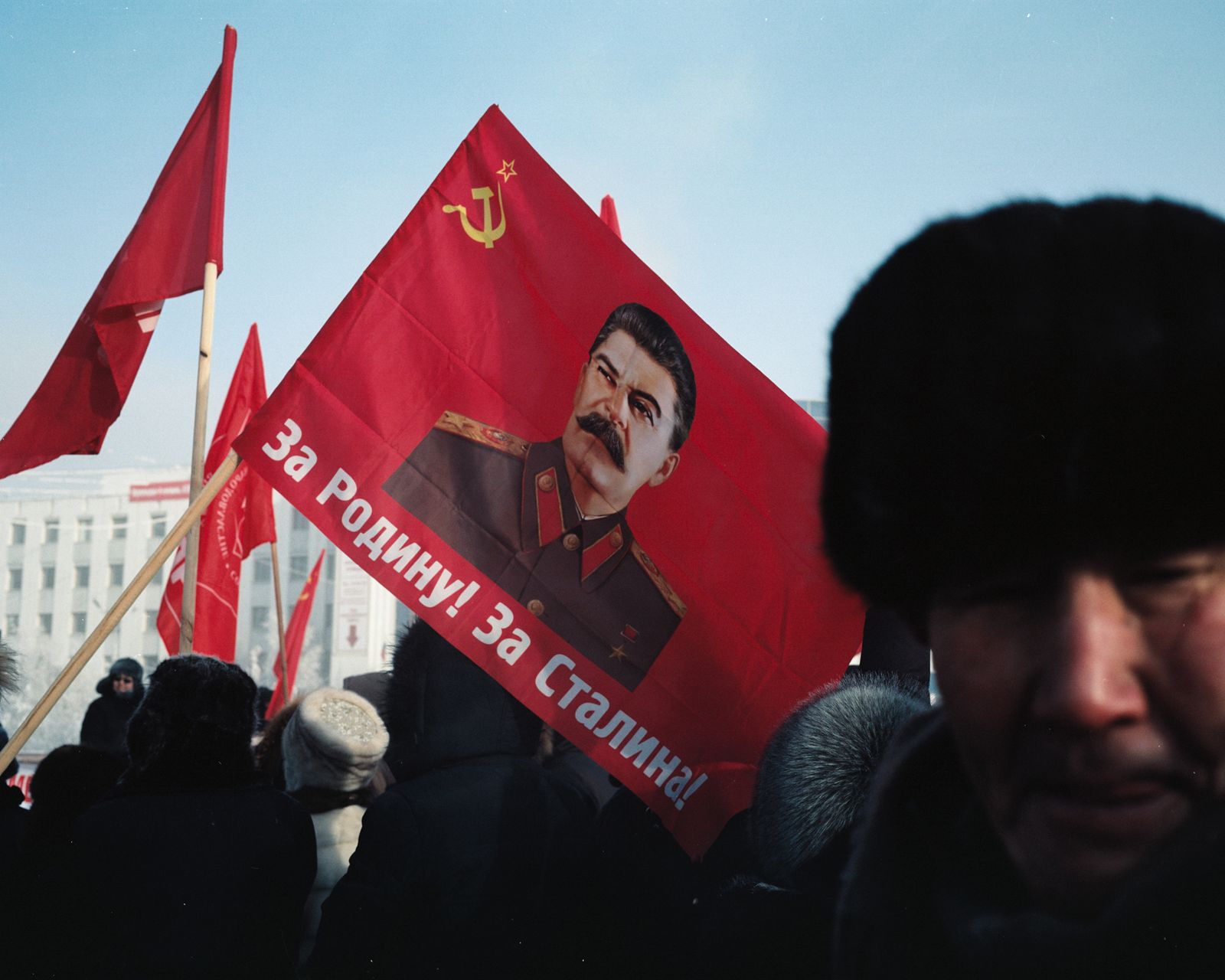 © alexis pazoumian - The participants, often elderly, still have nostalgia for Stalin. From Yakutsk © Alexis Pazoumian