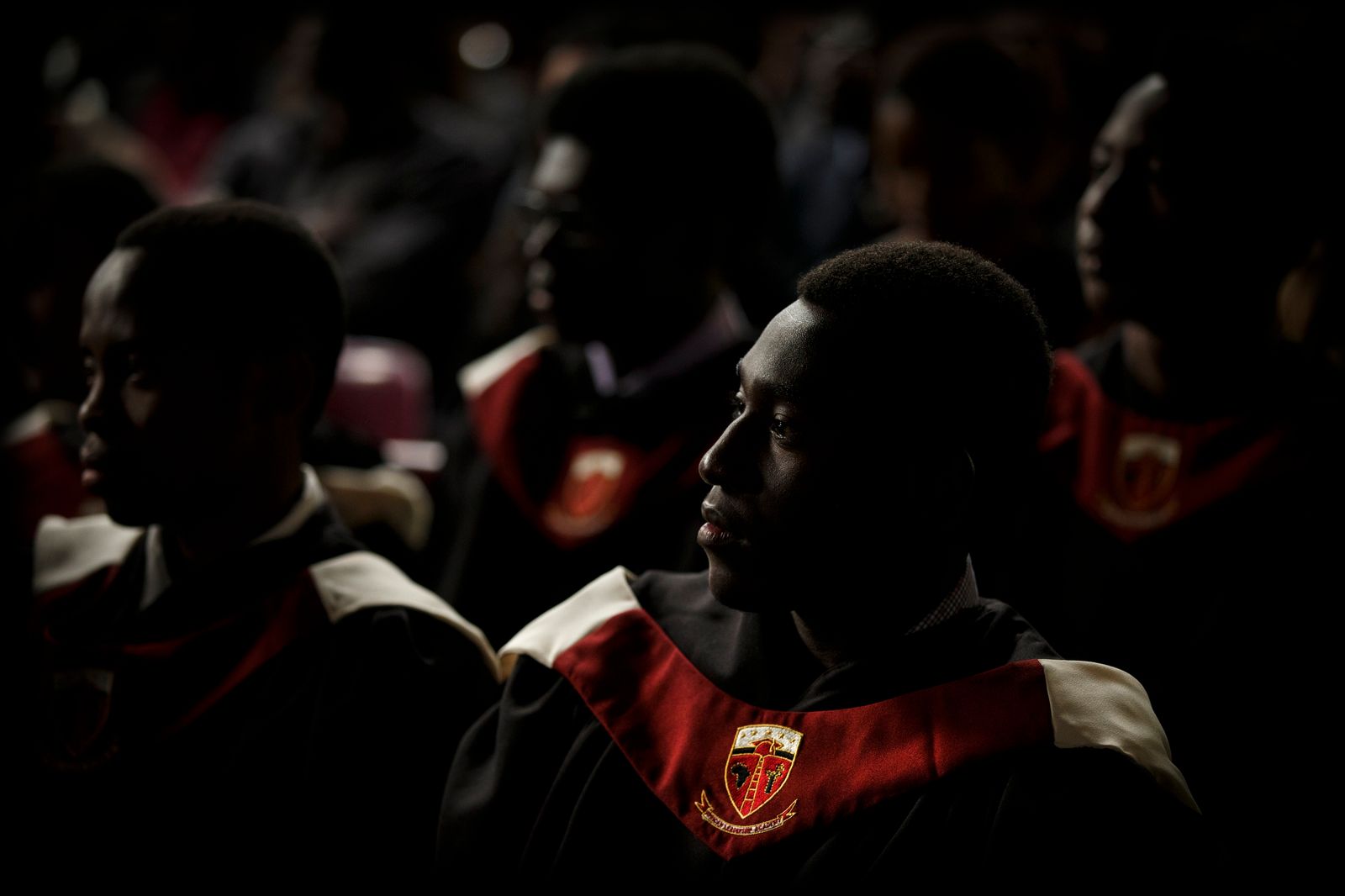 © Ilvy Njiokiktjien - Students of the prestigious African Leadership Academy in the north of Johannesburg, South Africa.