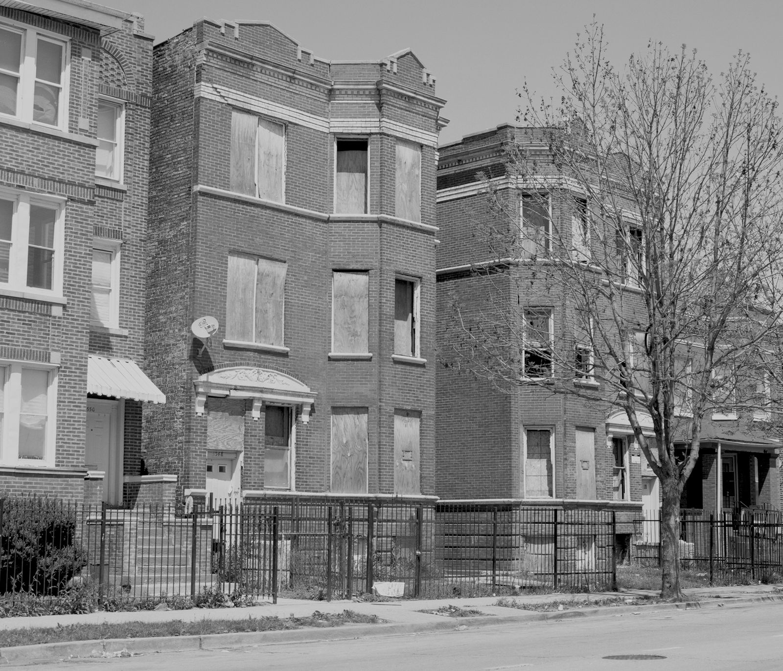 © Tori Ferenc - Abandoned house, North Lawndale.