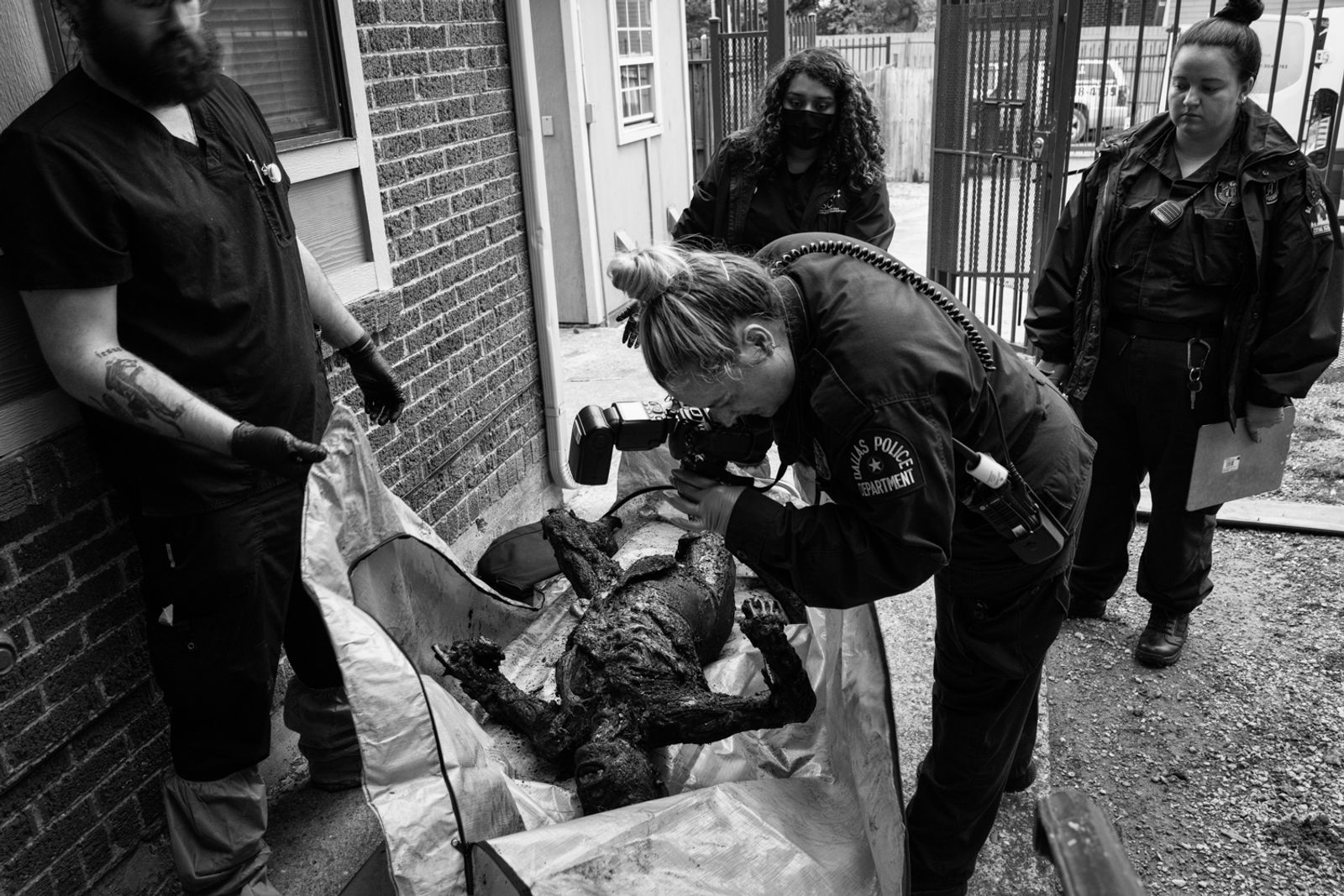 © Richard Sharum - Image from the American Homicide photography project