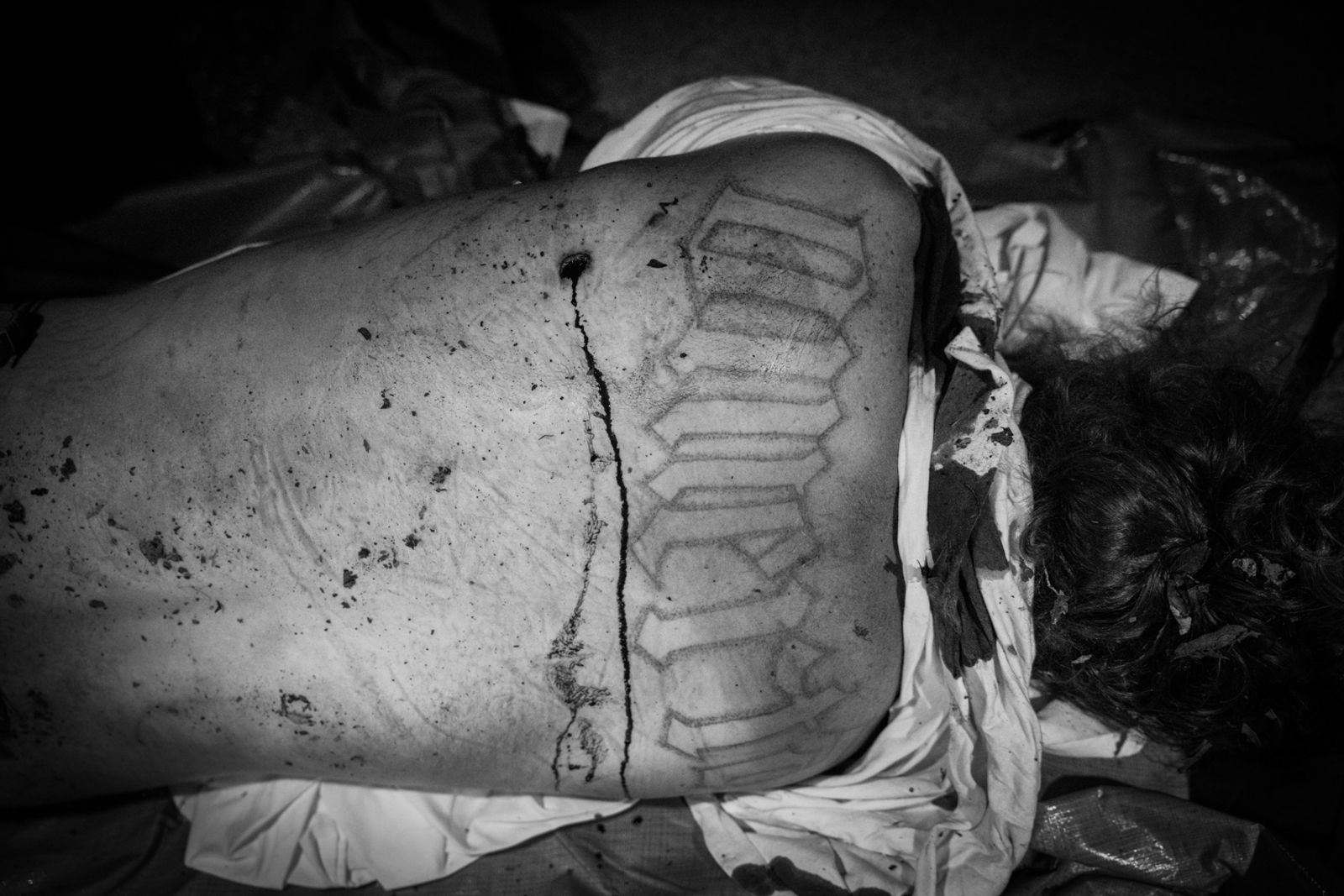 © Richard Sharum - Image from the American Homicide photography project