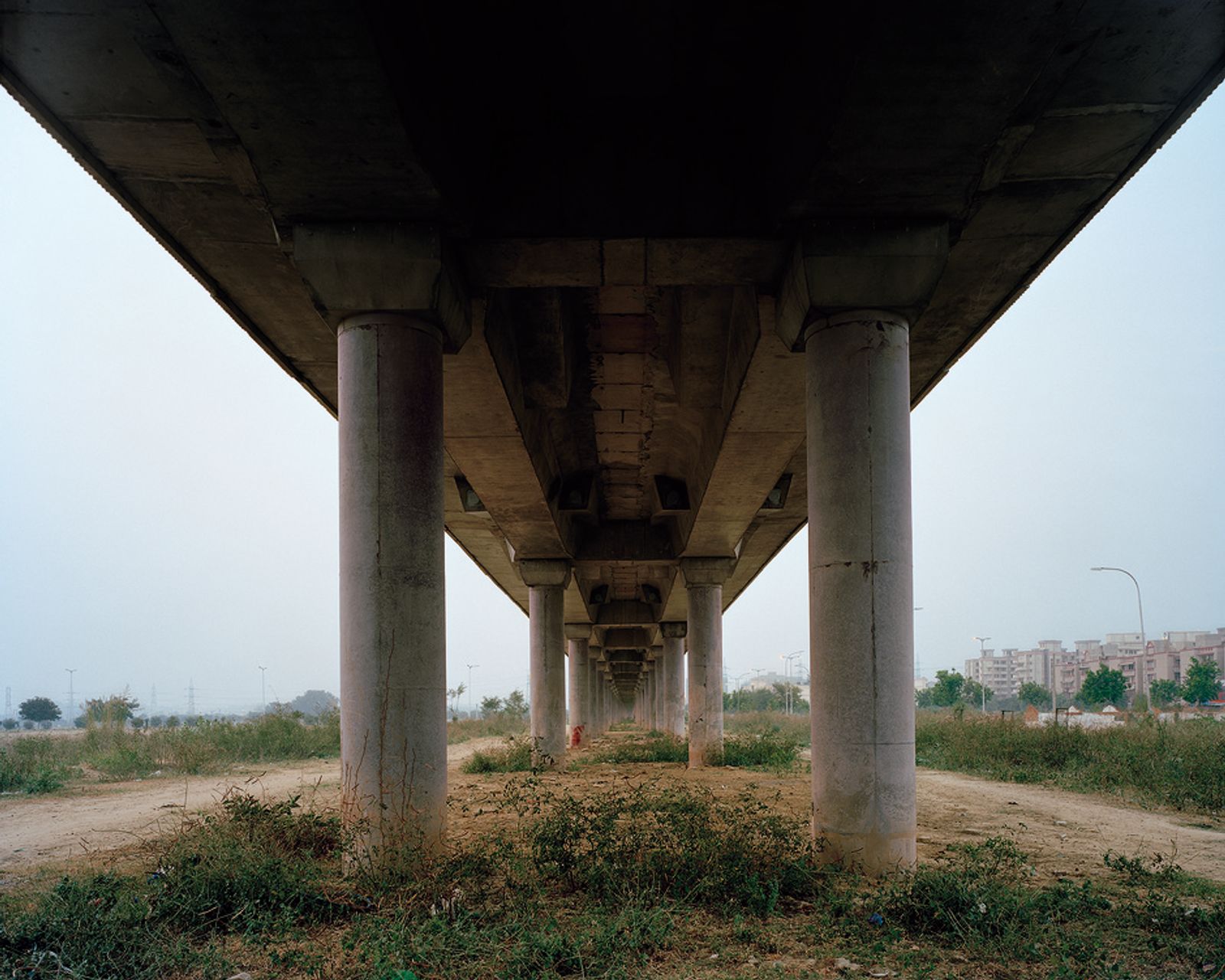 © Bharat Sikka - Metro Bridge, Dwarka 2006