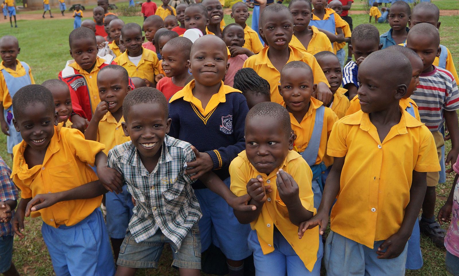 © Rhonda Welch - The joy of a good school, food everyday and caring people showing them love!