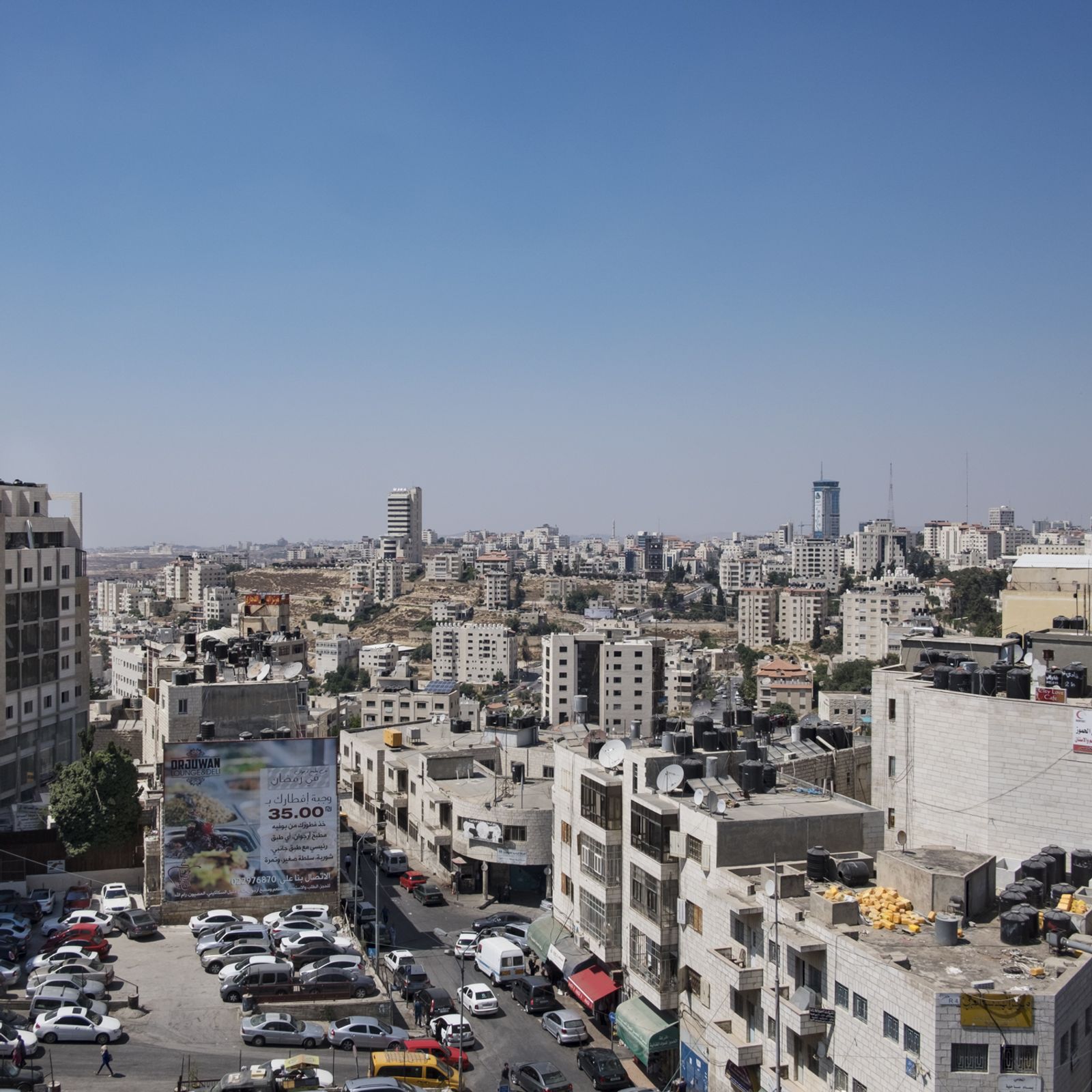 © Antonio Faccilongo - Ramallah, Palestine.A Ramallah view.