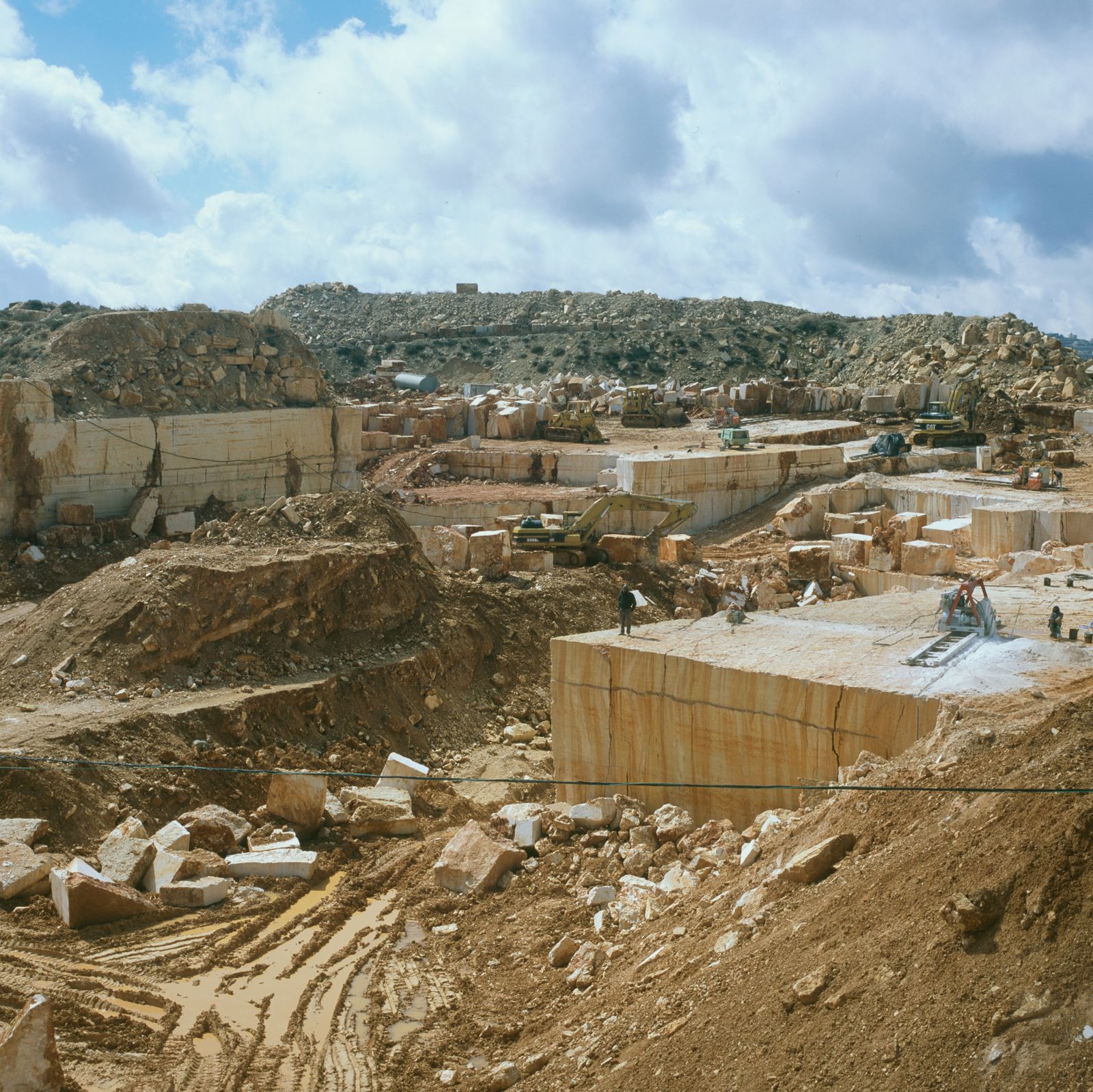 © Federico Busonero - Hebron, landscape of a marble quarry and its impact on the environment
