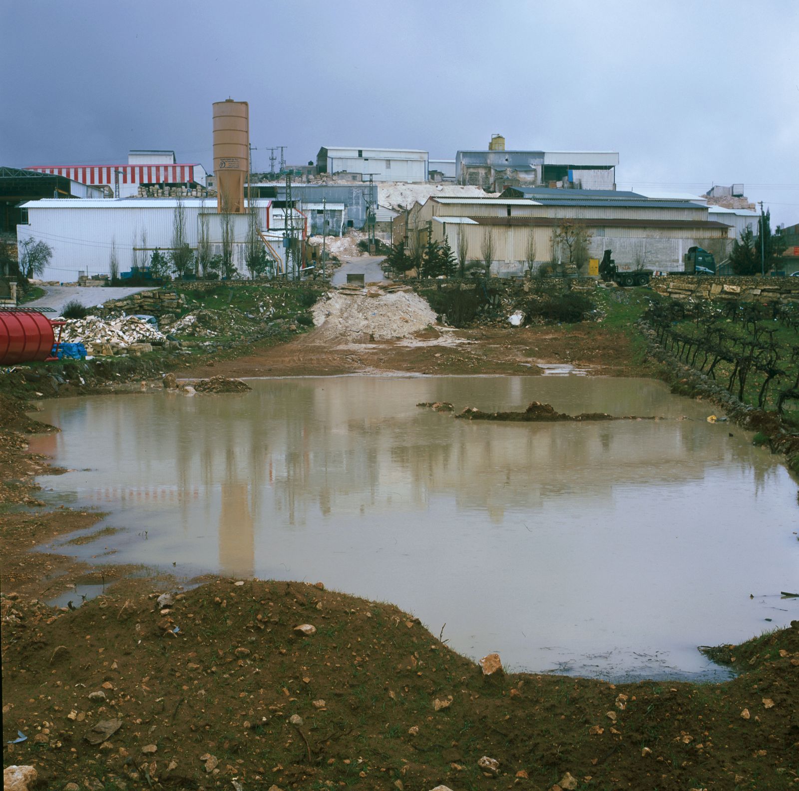 © Federico Busonero - Surroundings of Hebron, a vineyard destroyed by the waste of a marble factory