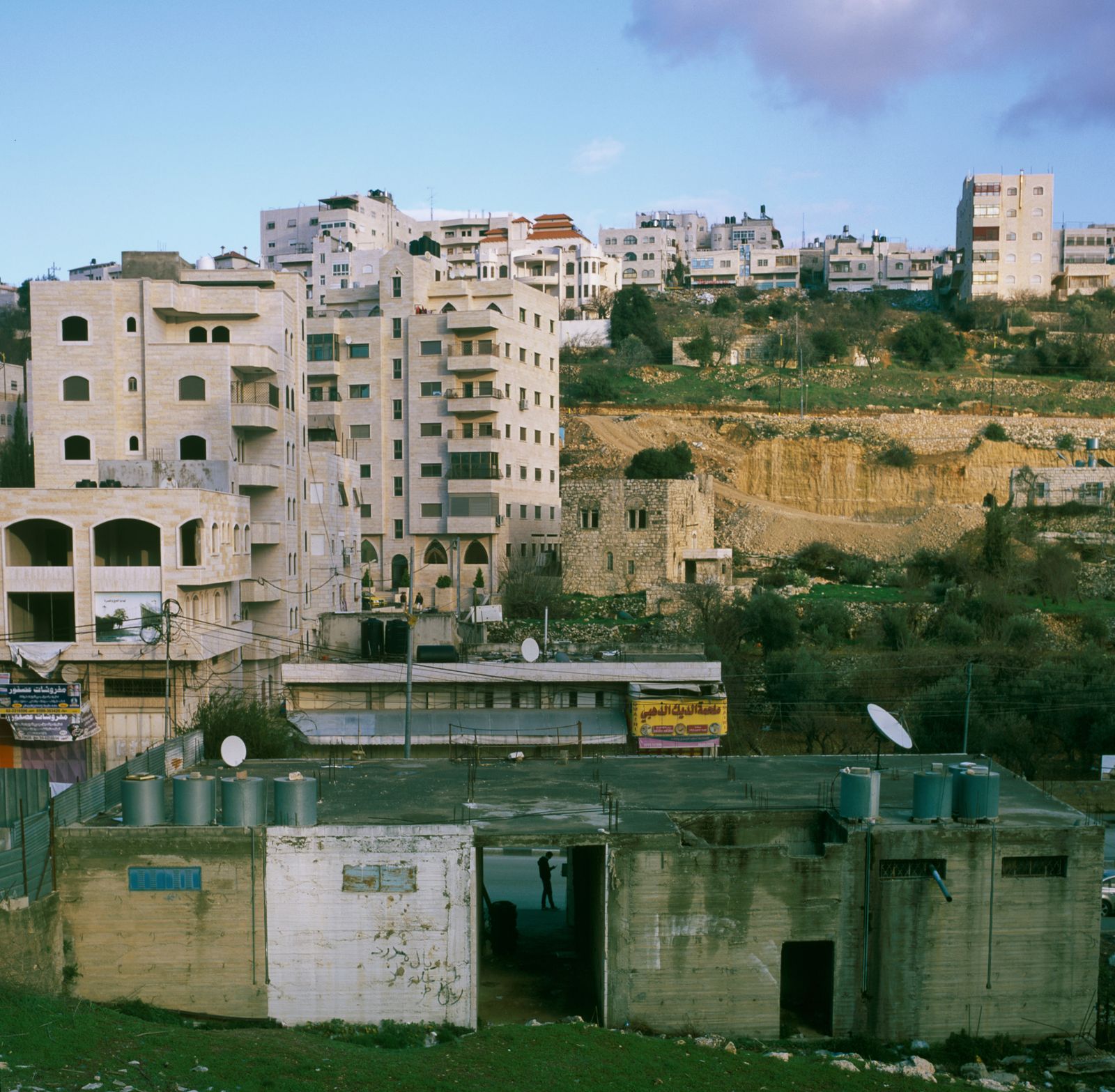 © Federico Busonero - The city of Hebron showing the unregulated urban development