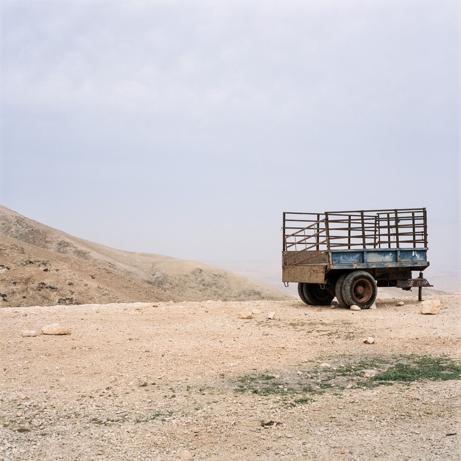 © Federico Busonero - Trailer, south of Taybeh, Palestine.