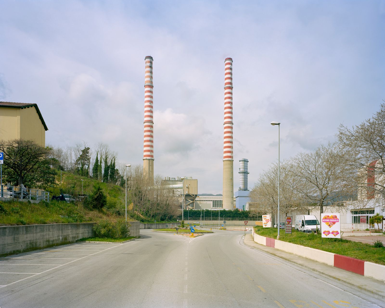 © Pietro Viti - The area of the power plant, just behind the town center. Vado Ligure, Savona, 2015.
