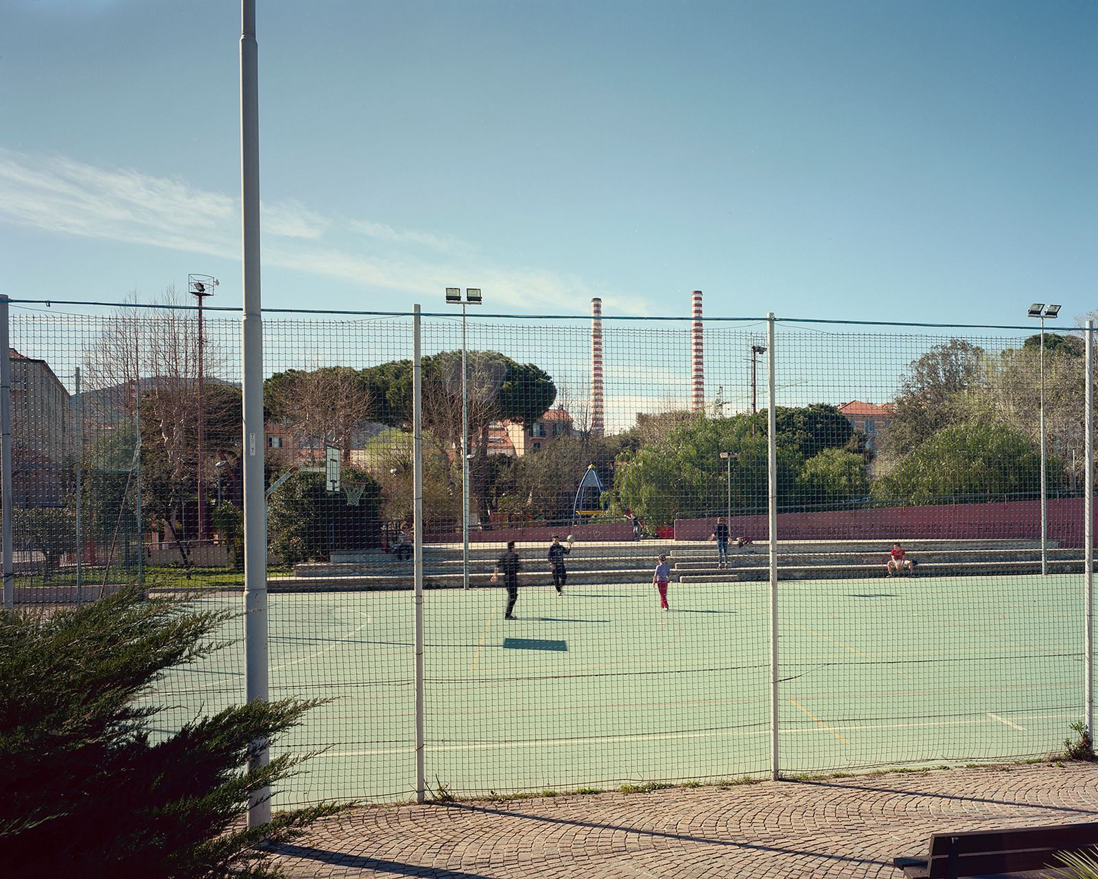 © Pietro Viti - A sport field on the seafront of Vado Ligure. Vado Ligure, Savona, 2015