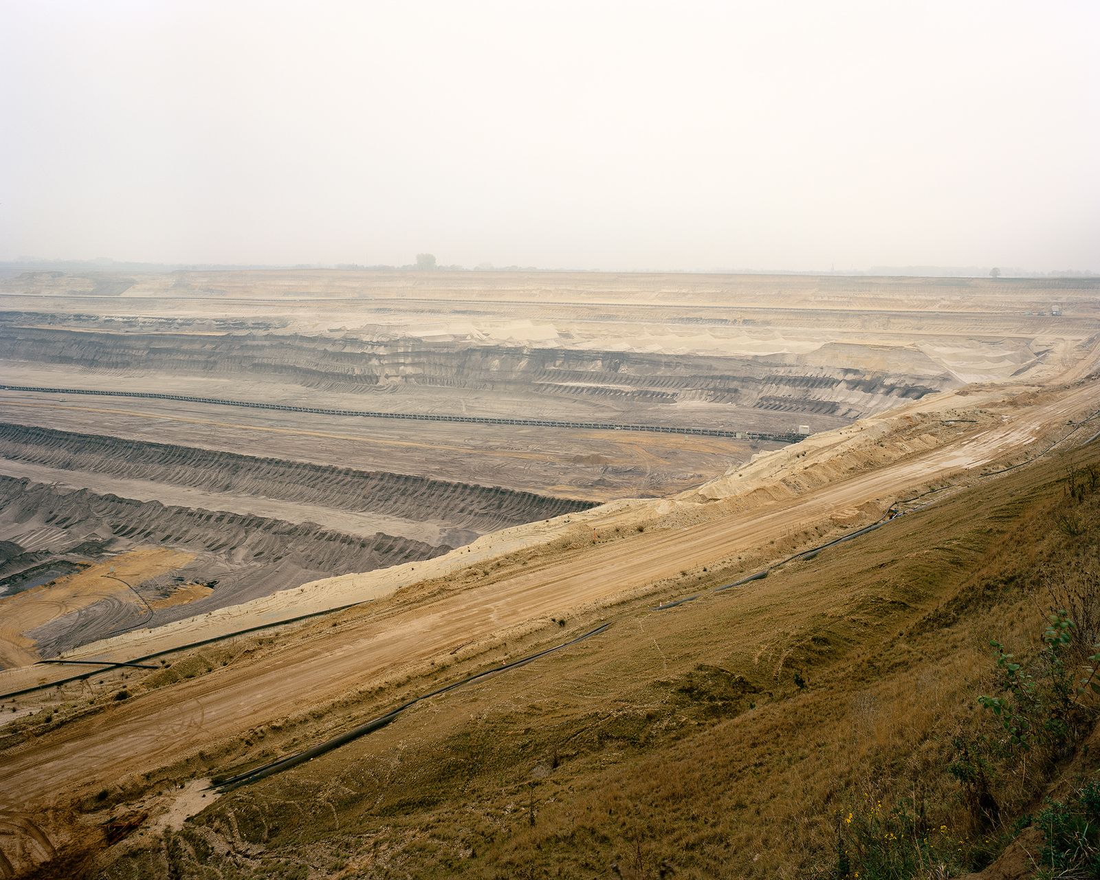 © Pietro Viti - The north-west corner of Garzweiler mining area. This big surface mine has an extension of 48 km², and still growing.