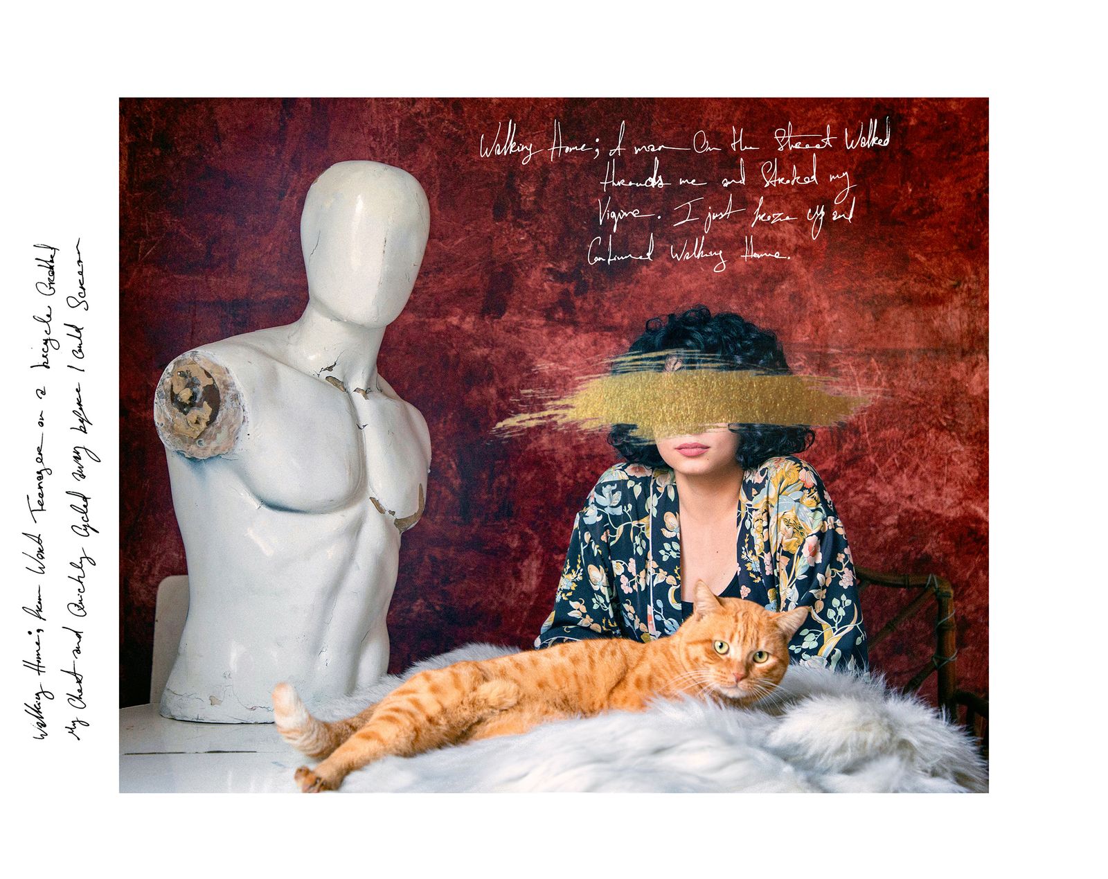 © Lina Geoushy - Image from the Shame Less: A Protest Against Sexual Violence photography project