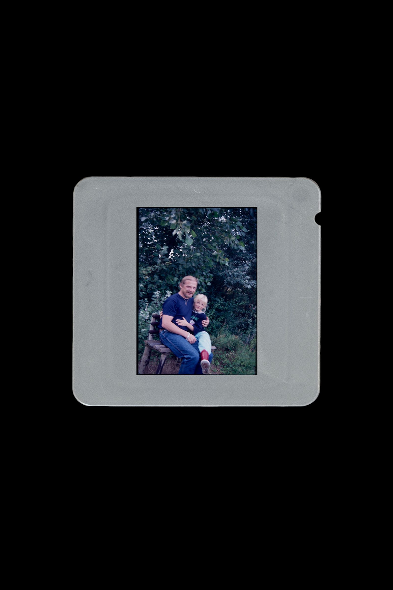 © Anne Ackermann - A picture of me and my father taken during our family holiday in The Netherlands, 1988.