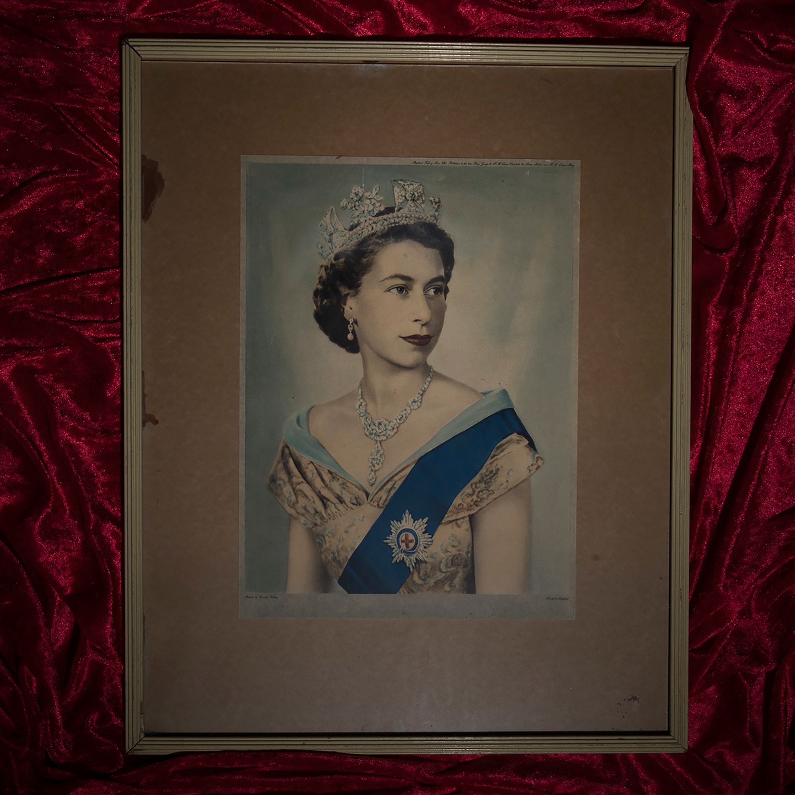 © Erin Lee - The Queen's coronation portrait.