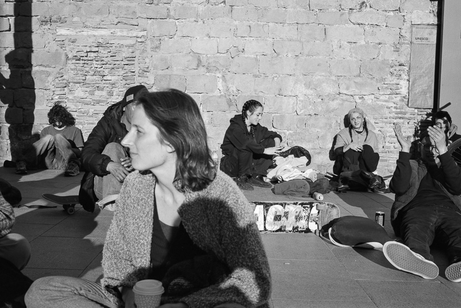 © Gloria Salgado Gispert - Image from the Barcelona un dia d'hivern photography project