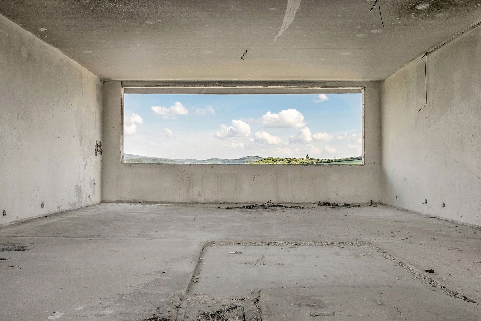 © Jana Plavec - One of the lookouts from the windows in the Chanov´s ghetto.