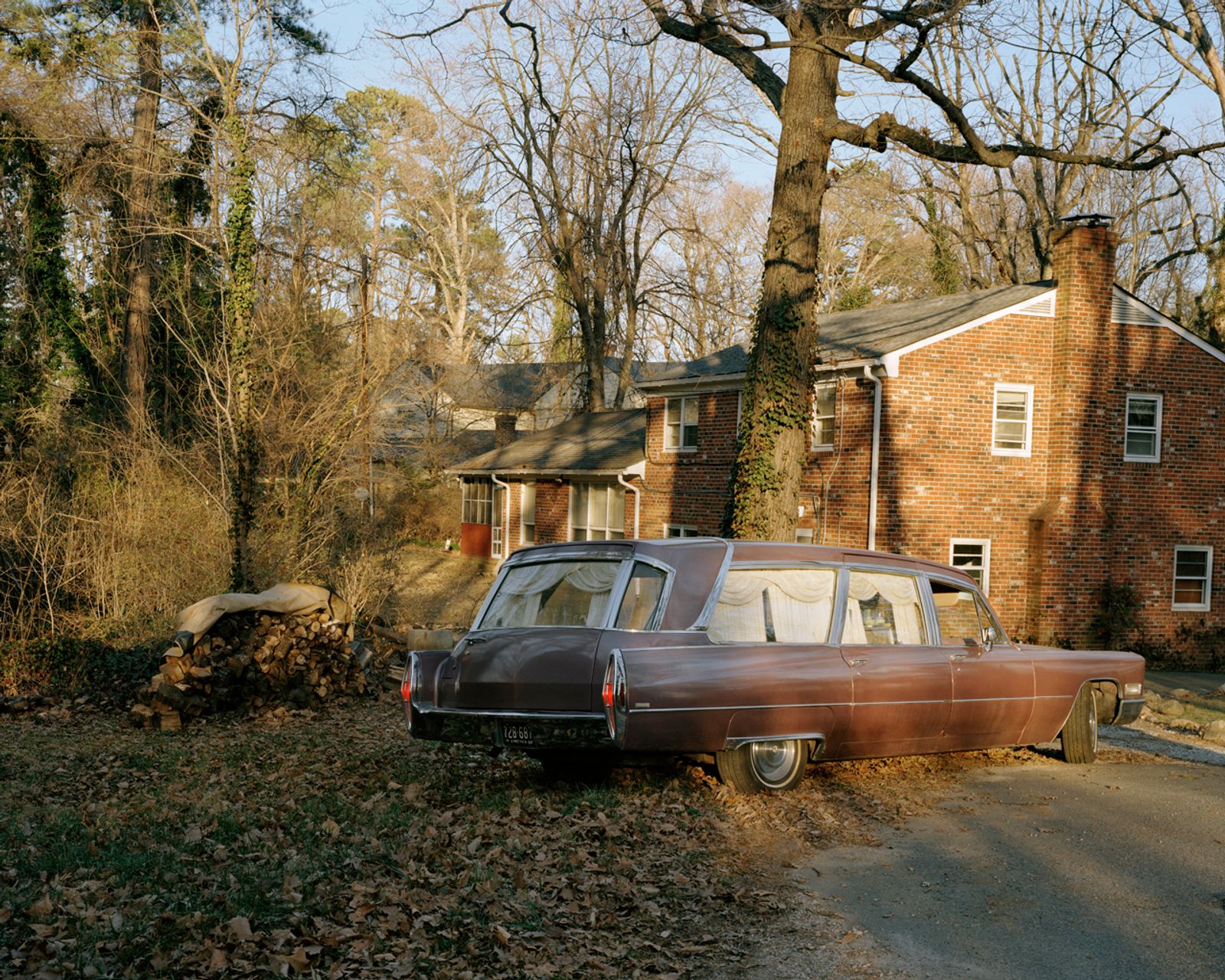 © Susan Worsham - " Hearse in my Childhood Driveway"