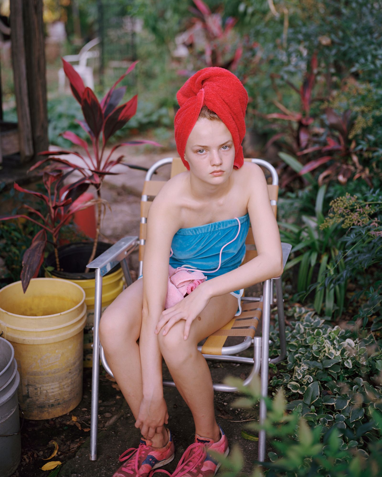 © Susan Worsham - "Georgia with Red Towel"