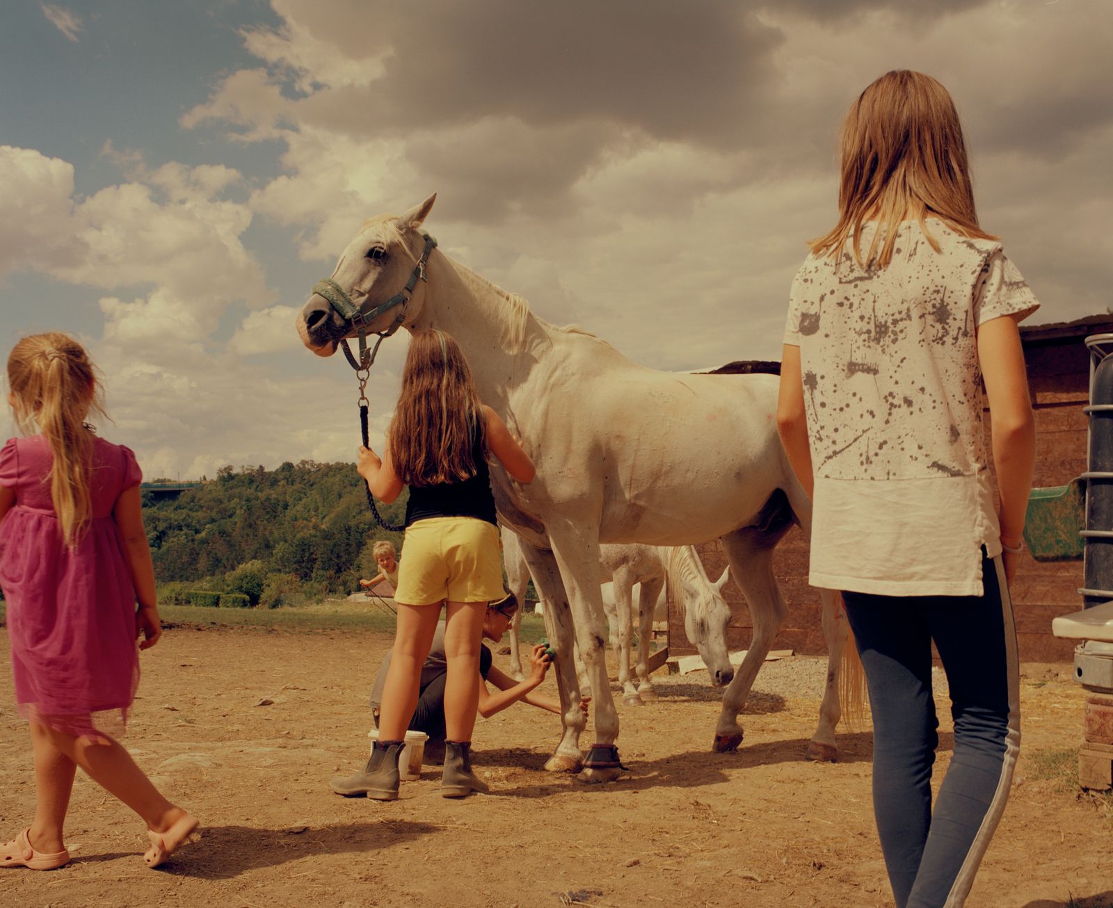 © Varvara Gorbunova - Image from the Midday Heat at the Stables photography project