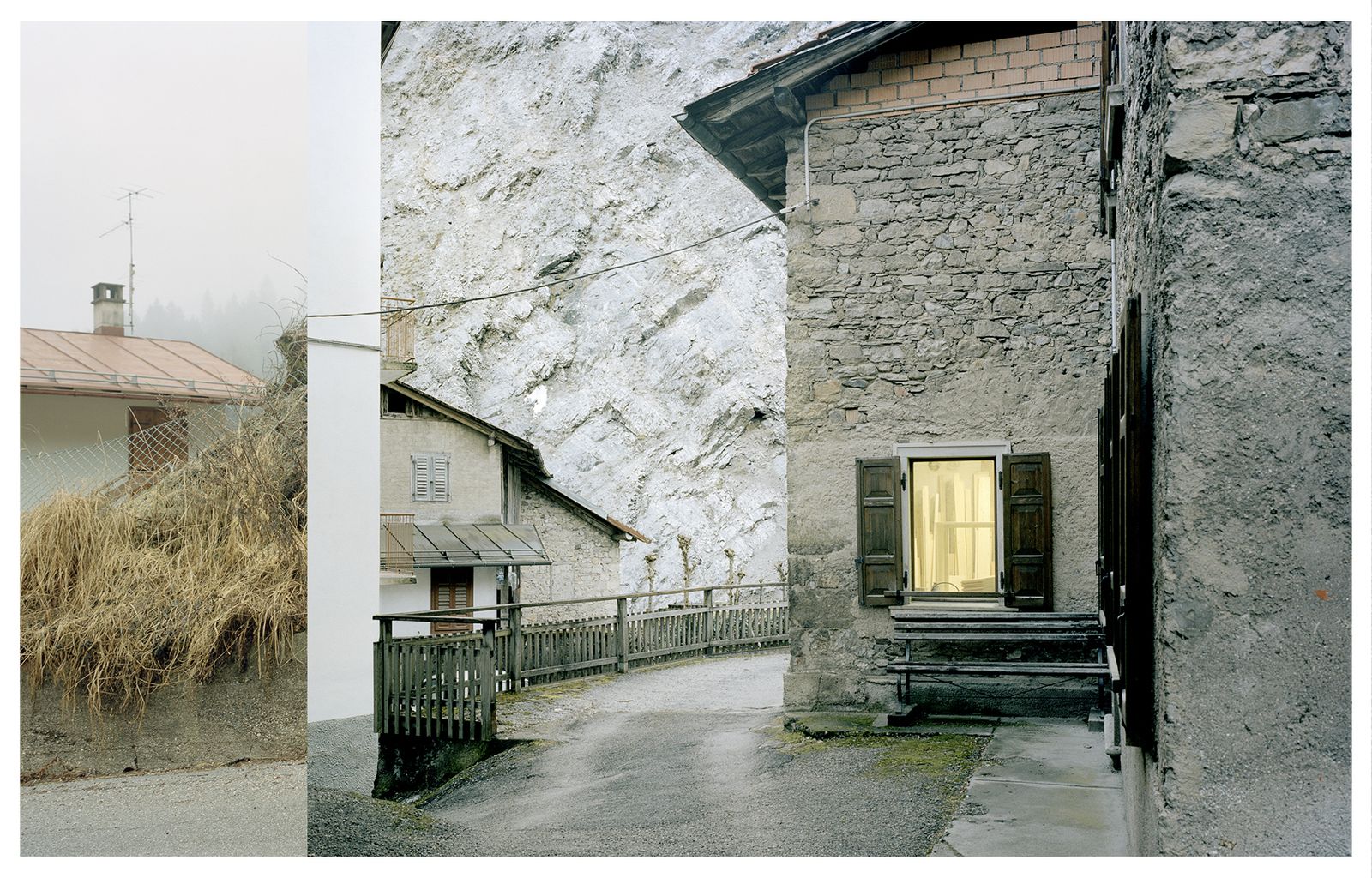 © Marina Caneve - ‘Are They Rocks or Clouds?’ book spread, Fw:Books and OTM 2019, Destruction-Experience