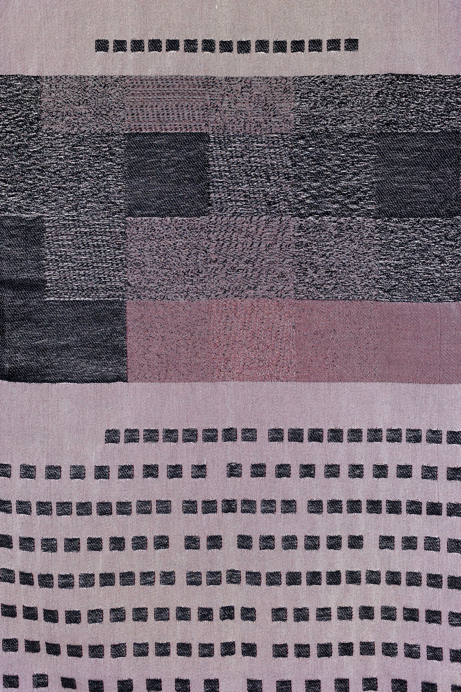 © Yujie Zhou - Save as Text — In the End, We Lost Our Language2023, Jacquard Weave, Wool and Cotton, 310 x 110 cm.