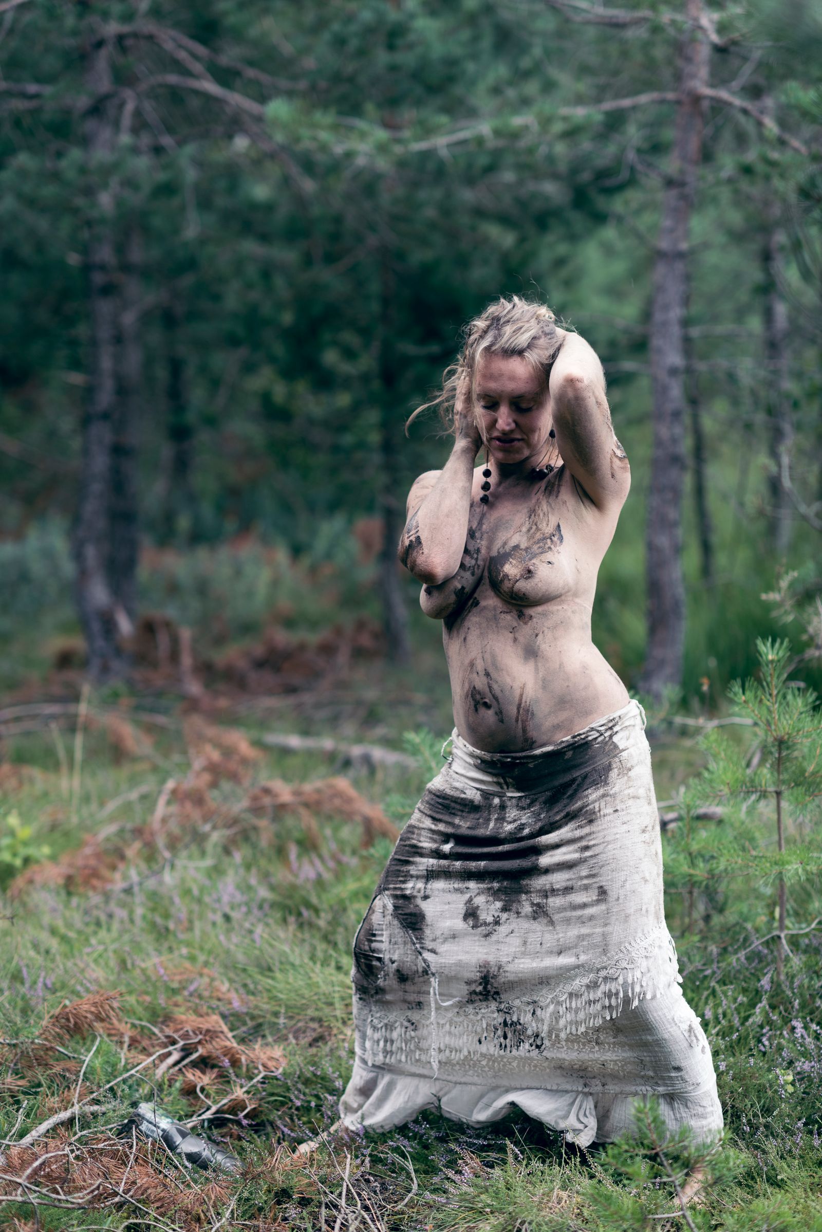 © Ingrid Firmhofer - GROUNDING - "To feel the nature, the forest, the grounding, the body." masseur, Germany