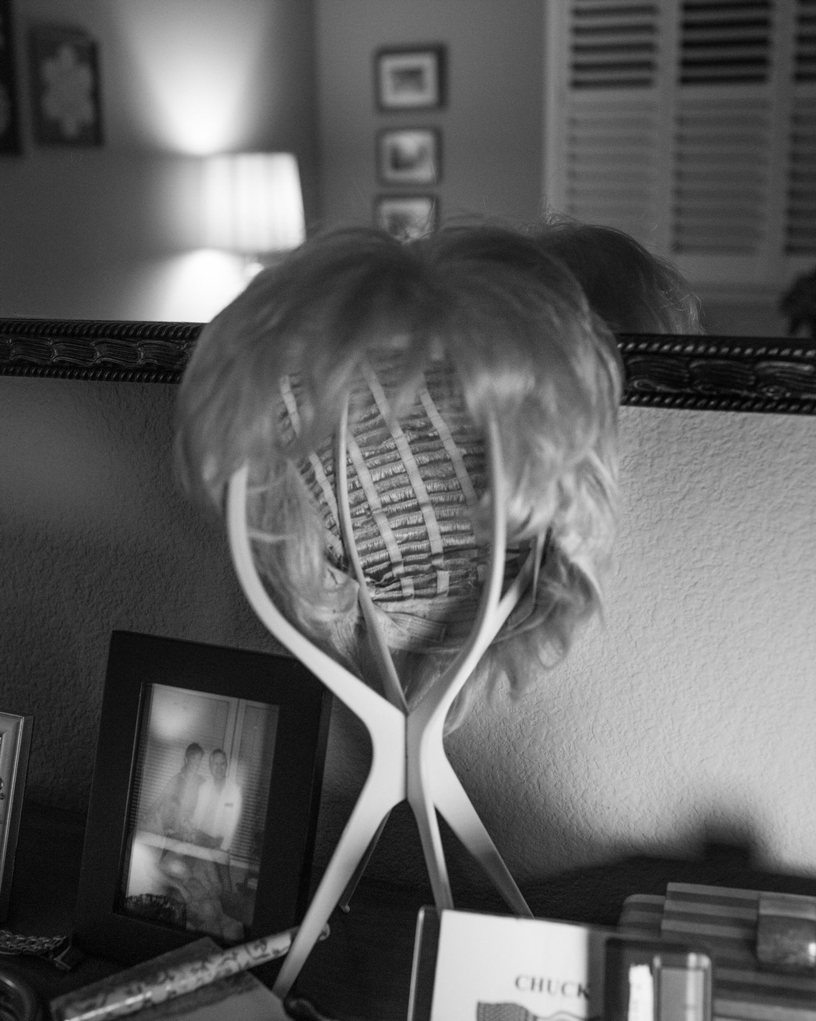 © Max Gavrich - Maia's Hair (Wig Stand), 2018