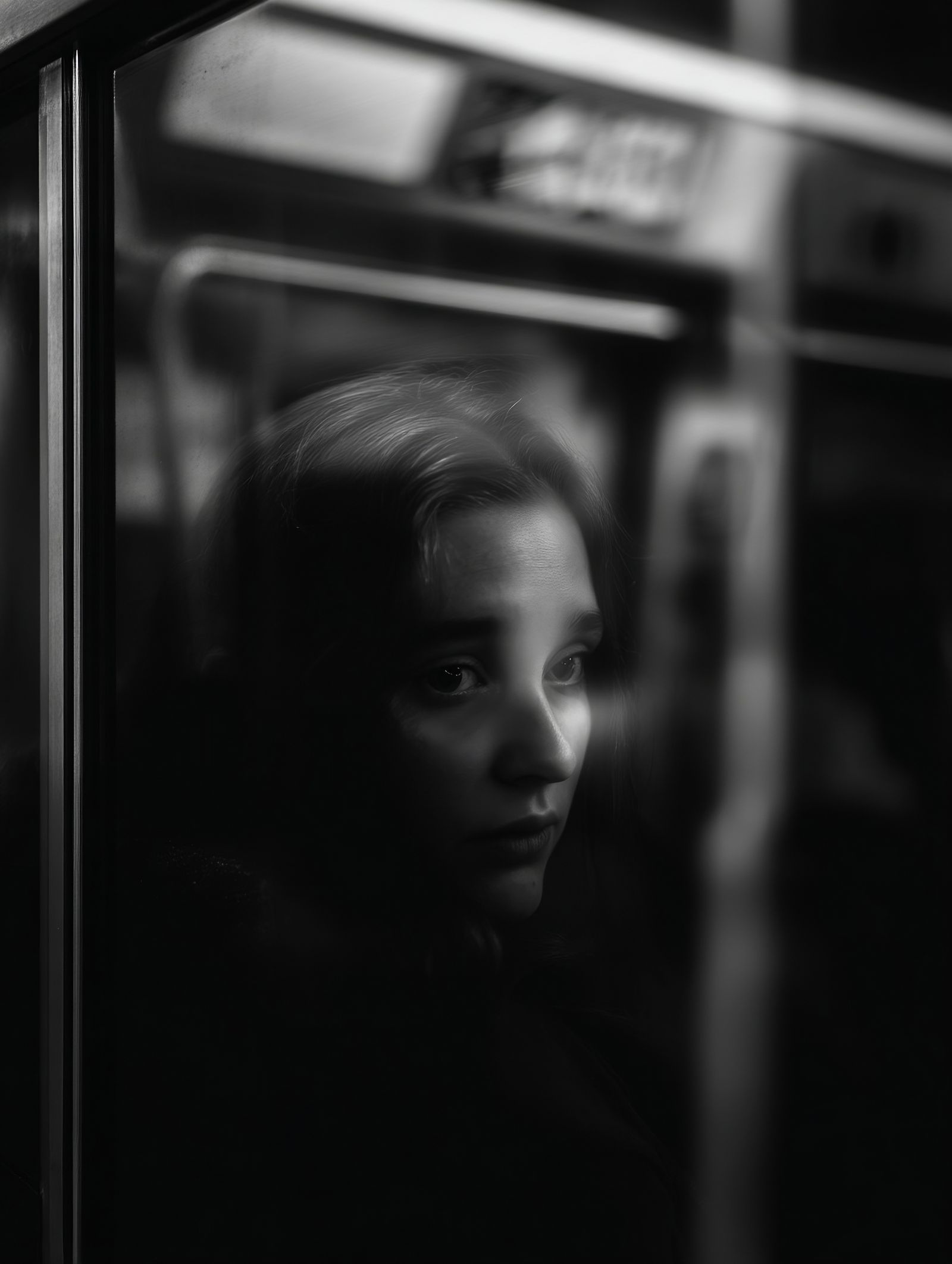© Aleksandra Cherniaeva - 6. TransitYou move, yet remain unmoved. The world rushes, you fade into stillness.