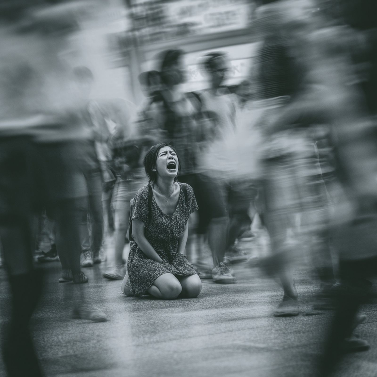 © Aleksandra Cherniaeva - Silent Crowd