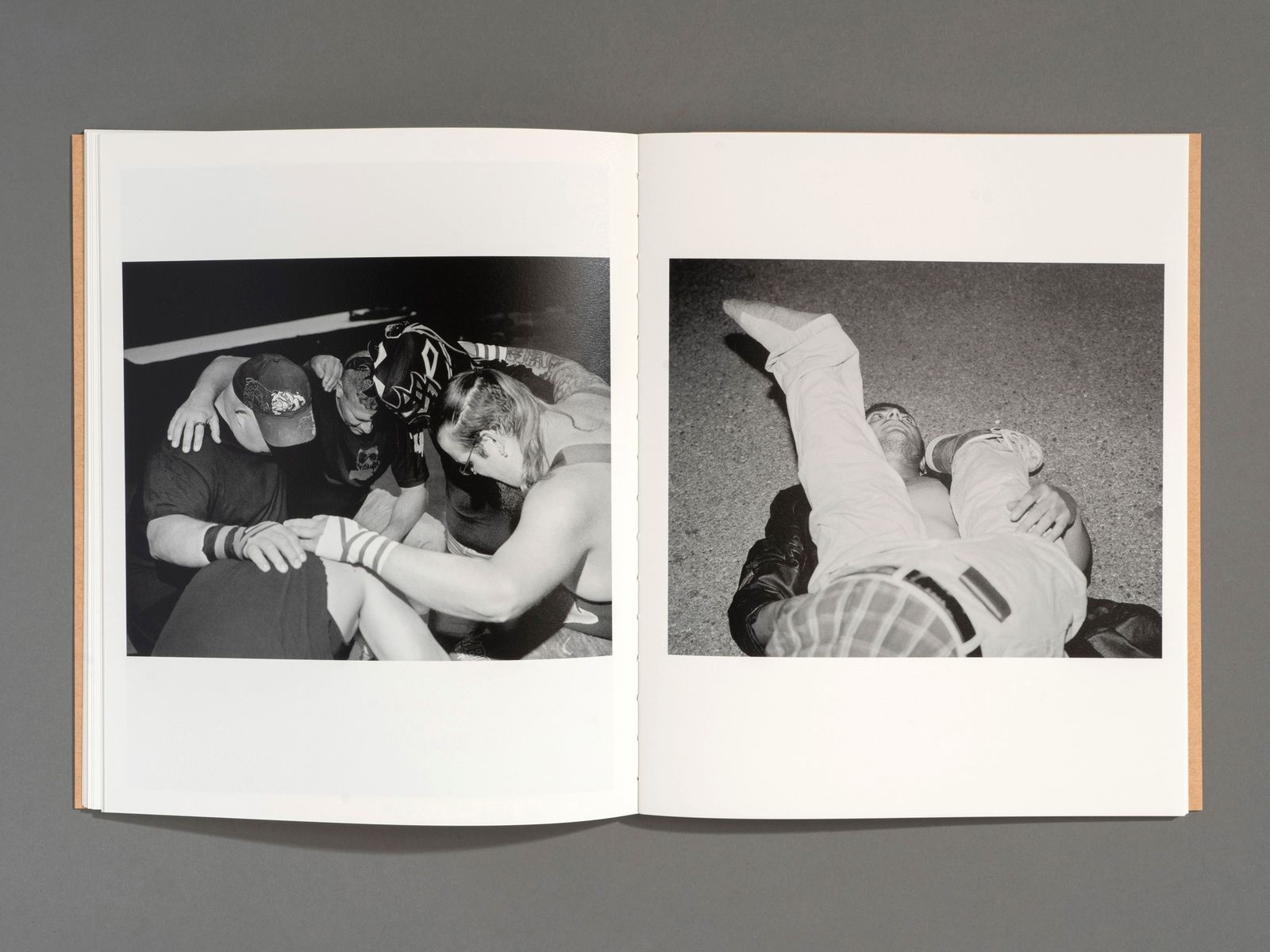 © David Billet and Ian Kline, spread from the book Rabbit / Hare