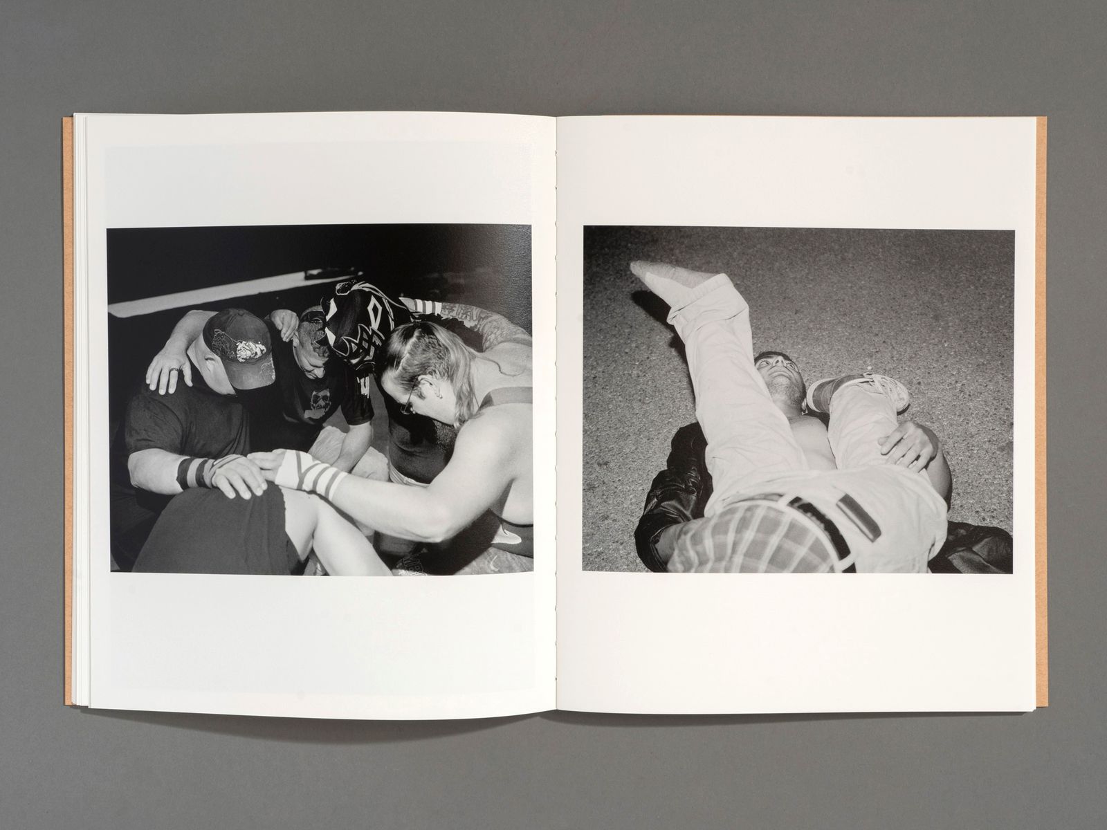 © David Billet and Ian Kline, spread from the book Rabbit / Hare