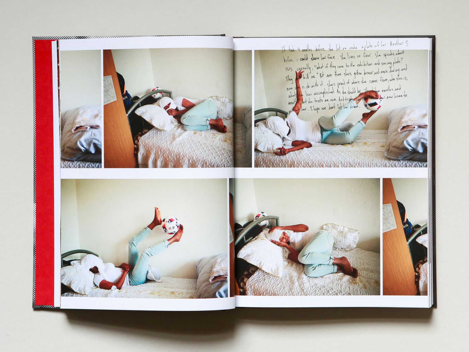 © Alexa Vachon, spread from the book Rise