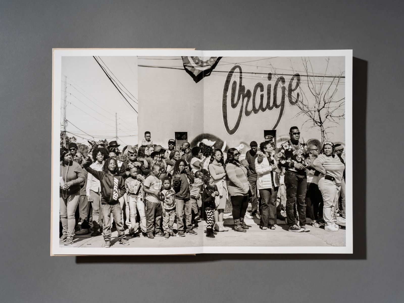 © George Georghiou, spread from the book Americans Parade