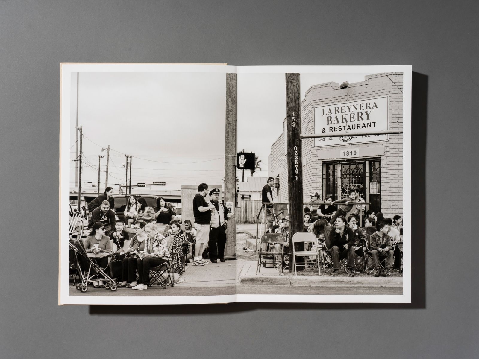 © George Georghiou, spread from the book Americans Parade