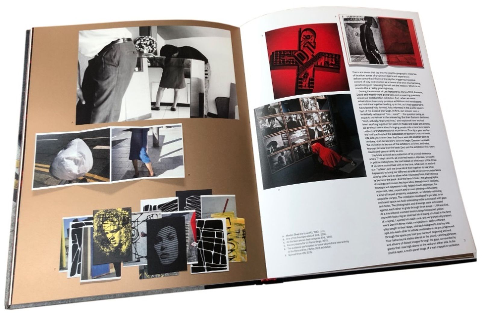 © Eamonn Doyle, spread from his Mapfre Foundation exhibition catalogue