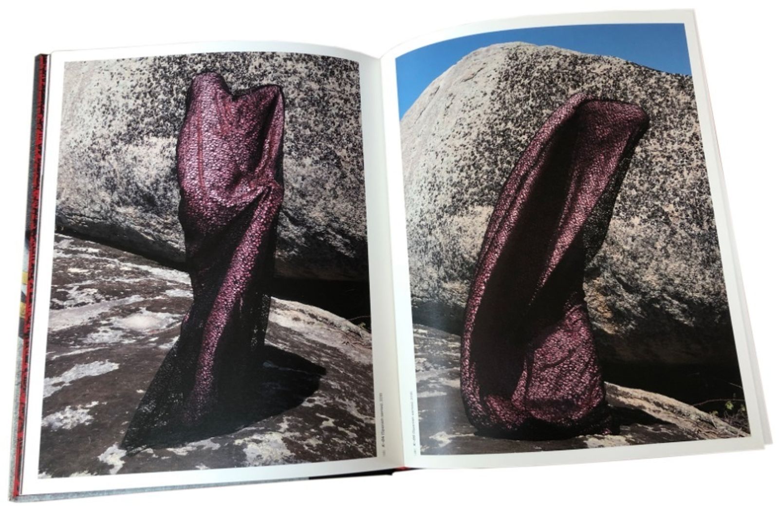 © Eamonn Doyle, spread from his Mapfre Foundation exhibition catalogue