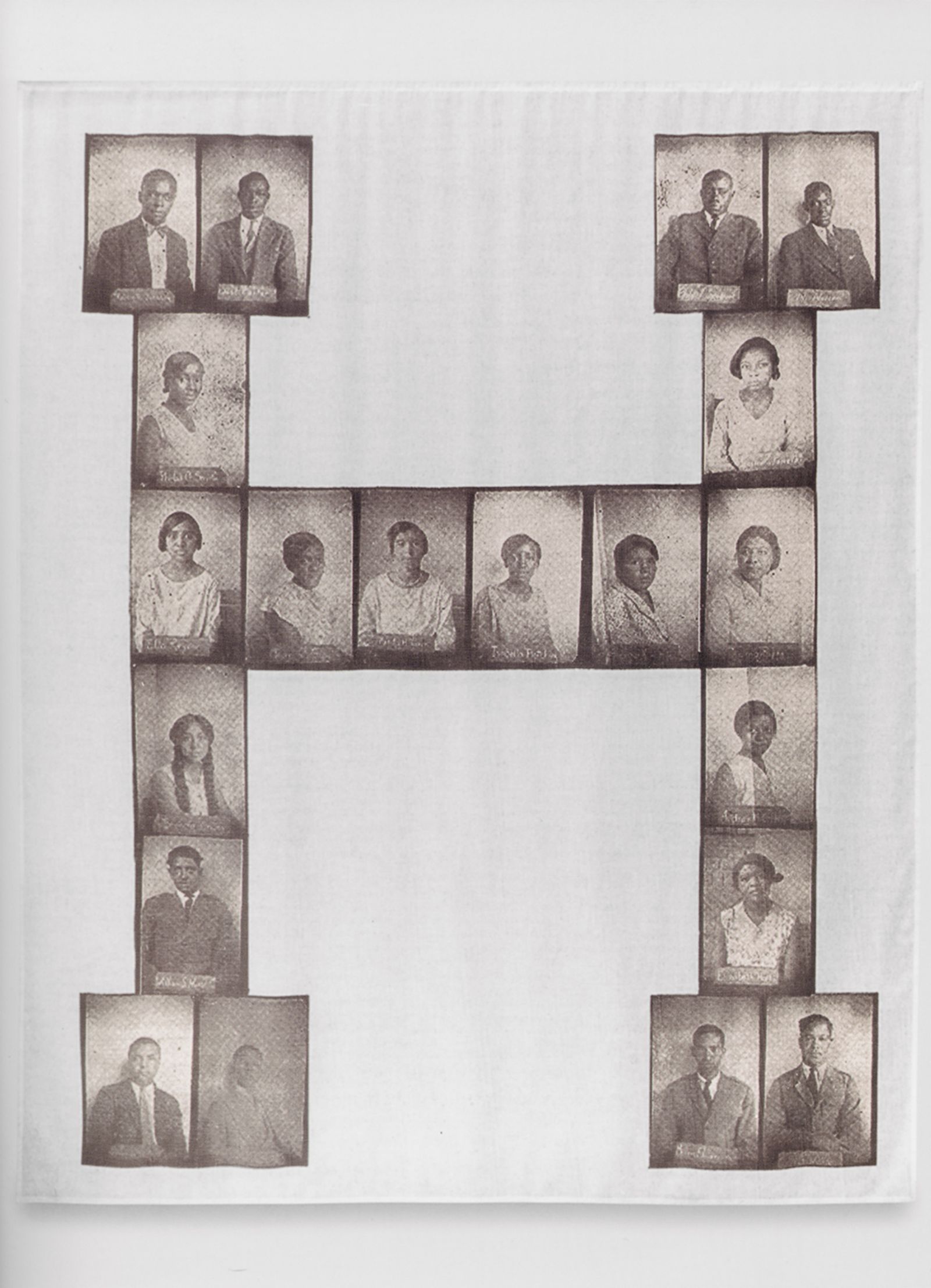 Courtesy the artist and Jack Shainman Gallery, New York. © Carrie Mae Weems Hampton Yearbook, 2000