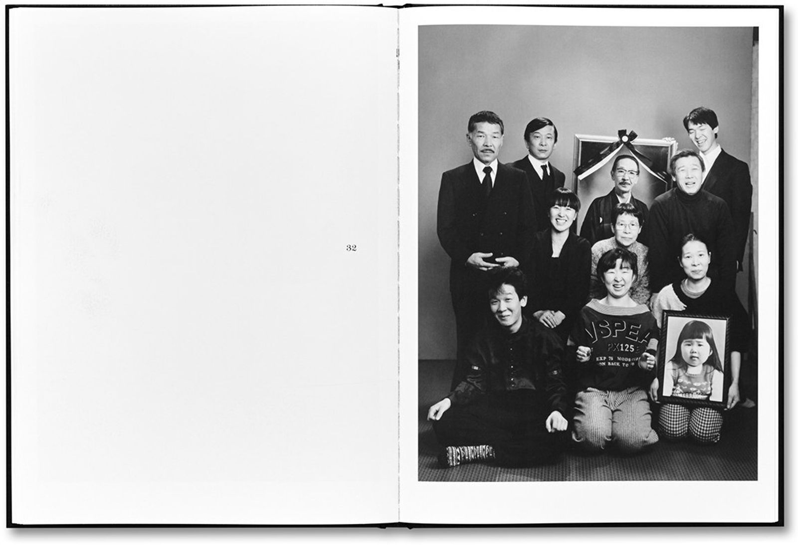 Spread of the book Family by Masahisa Fukase, published by MACK, 2019