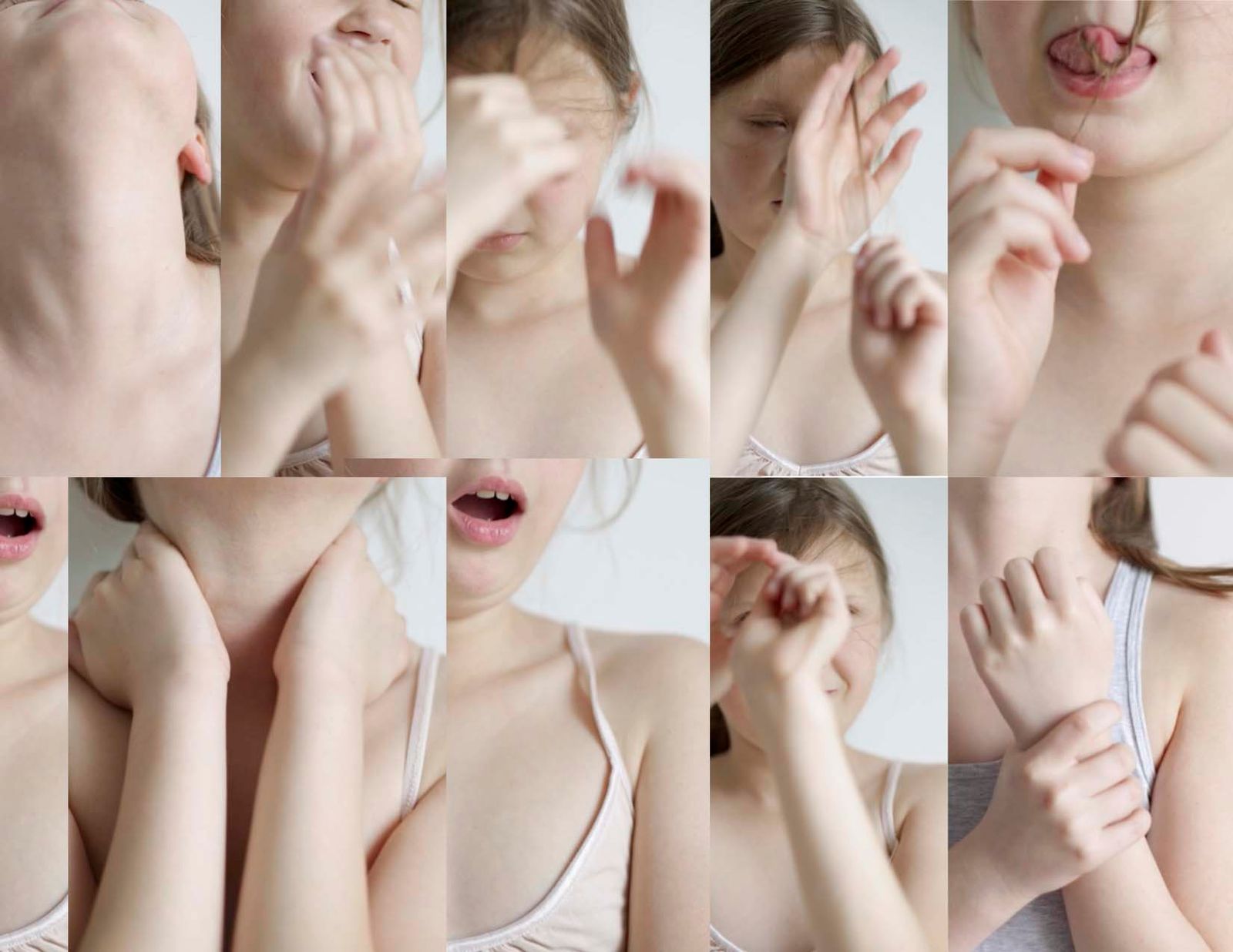 © Ola Walków - screenshots with gestures from the video